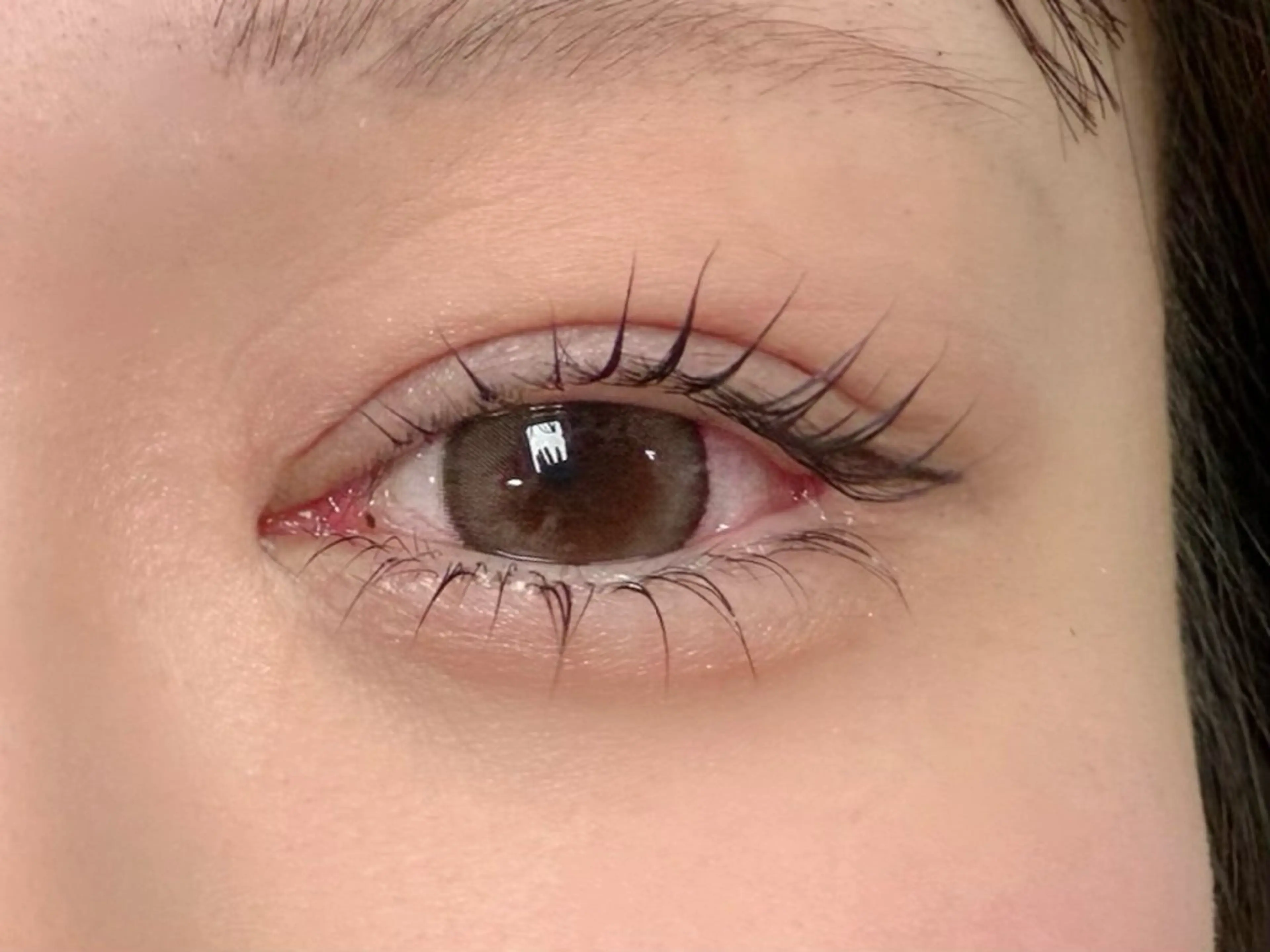 上下まつげパーマの写真