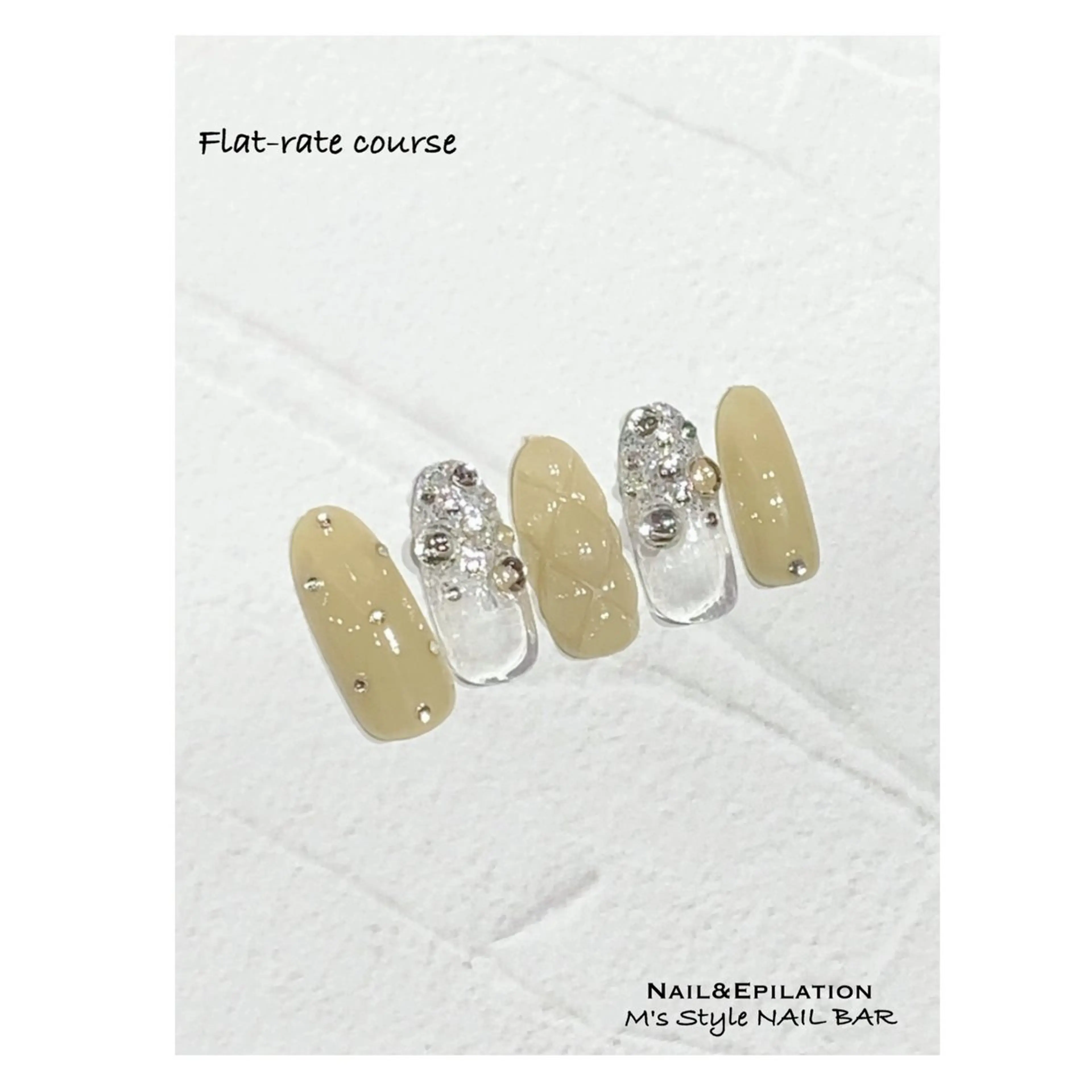 ネイル 成人式 フットネイル フレンチネイル ジェルネイル 韓国ネイル ハンドネイル M's Style NAIL BARのエステ・リラクイメージ