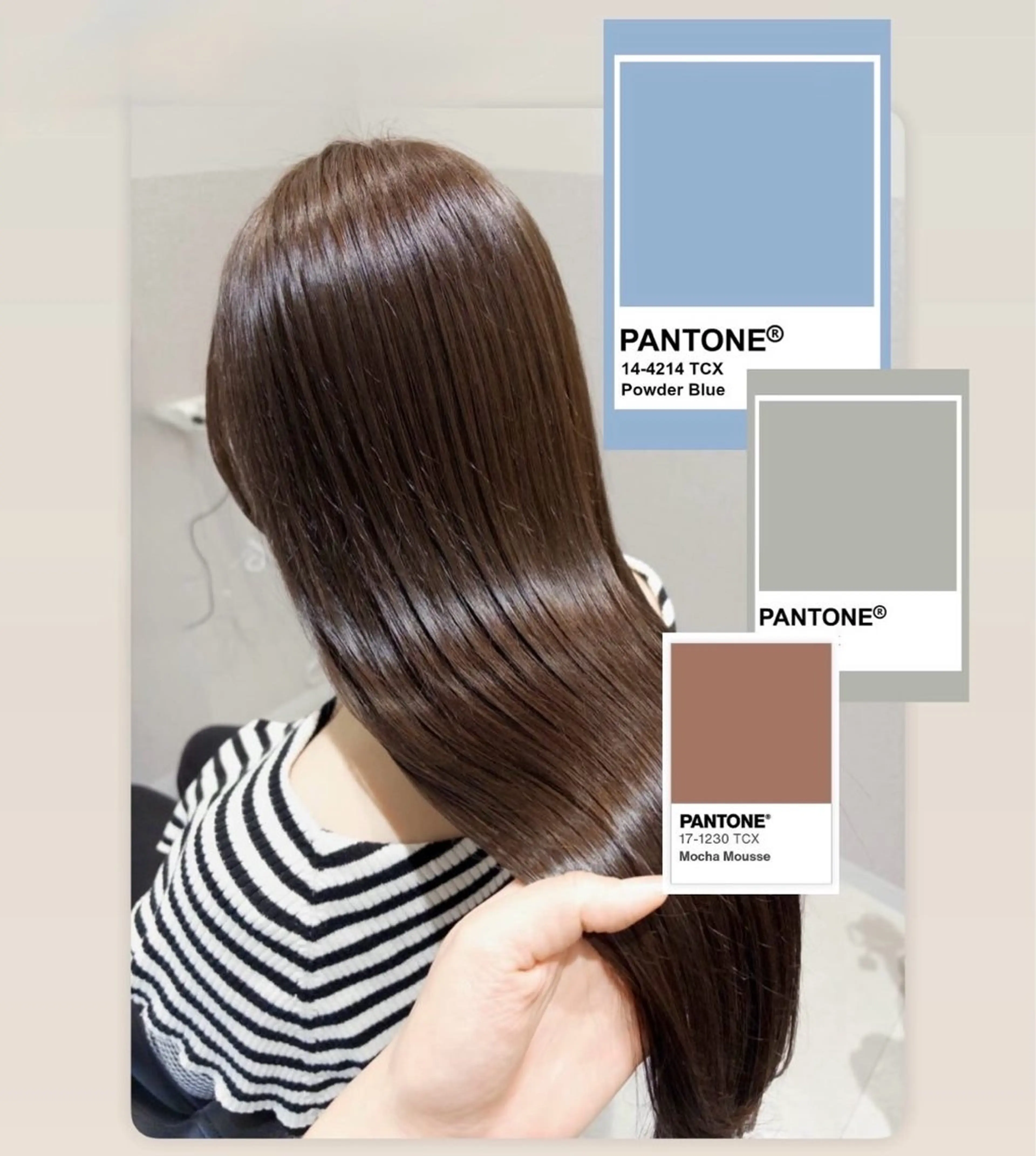 ロング カラー アッシュ アッシュブラウン ブラウンカラー ヘアカラー トリートメント 女性リピ90%🍨 🩷佐藤みずきのヘアスタイル