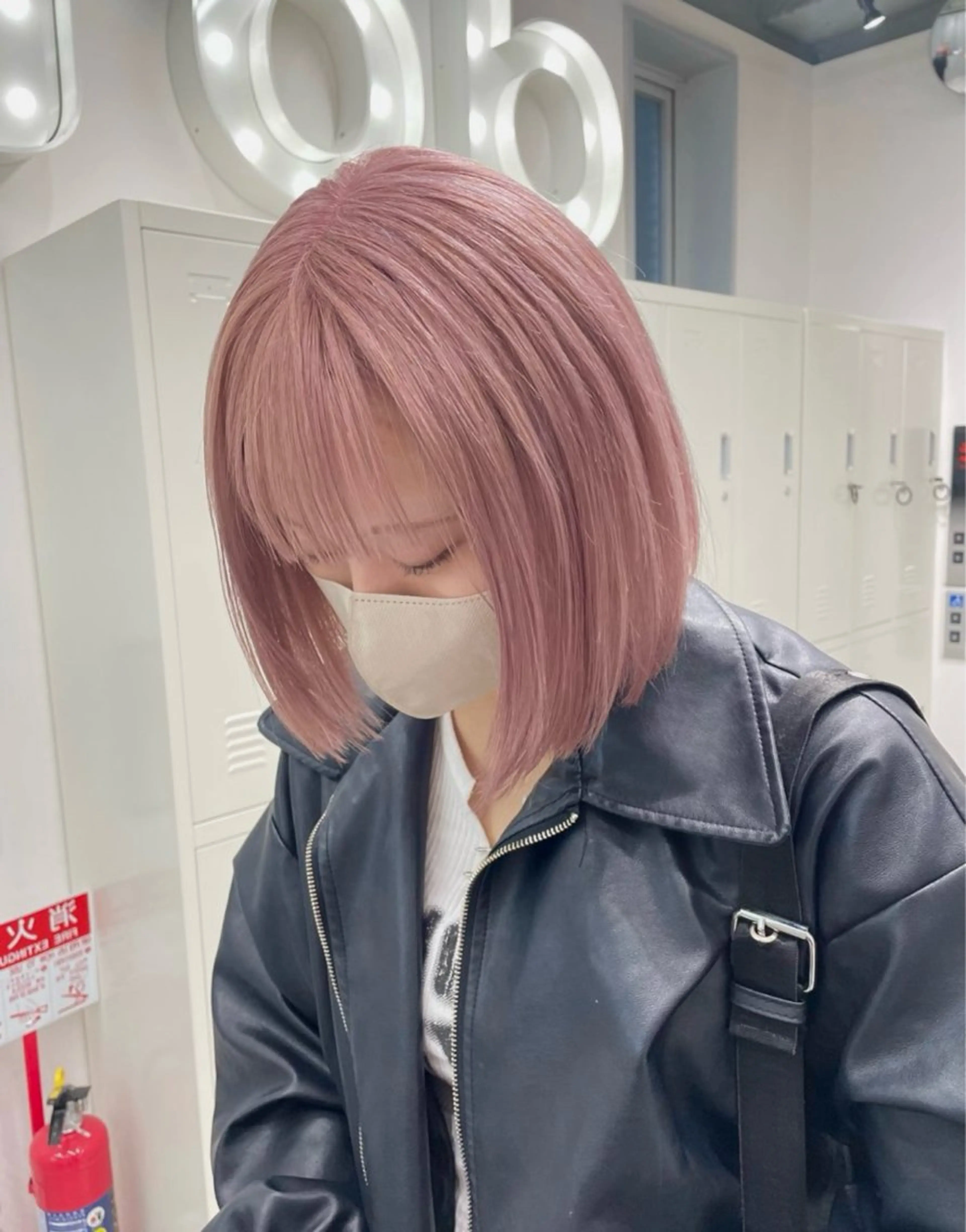 ショート カラー ハイトーンカラー ピンクカラー ホワイトピンク 🩷hair salon dot. tokyo color 🩷所属・hao 🎀🫧のヘアスタイル