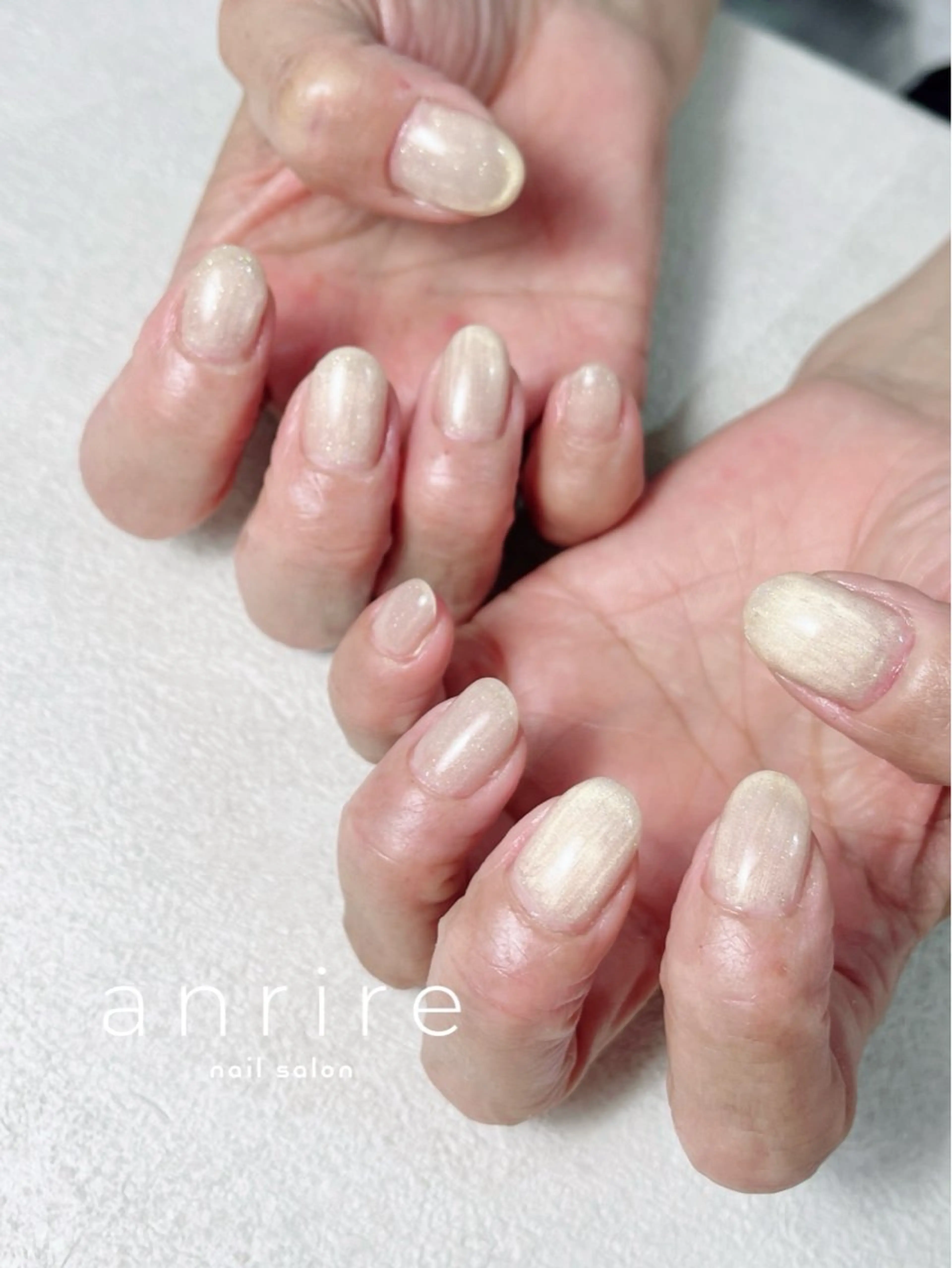 ネイル フラッシュネイル ジェルネイル キラキラネイル マグネットネイル オフィスネイル ハンドネイル nail salon anrire〜アンリール〜所属・nailsalon anrireのネイルデザイン