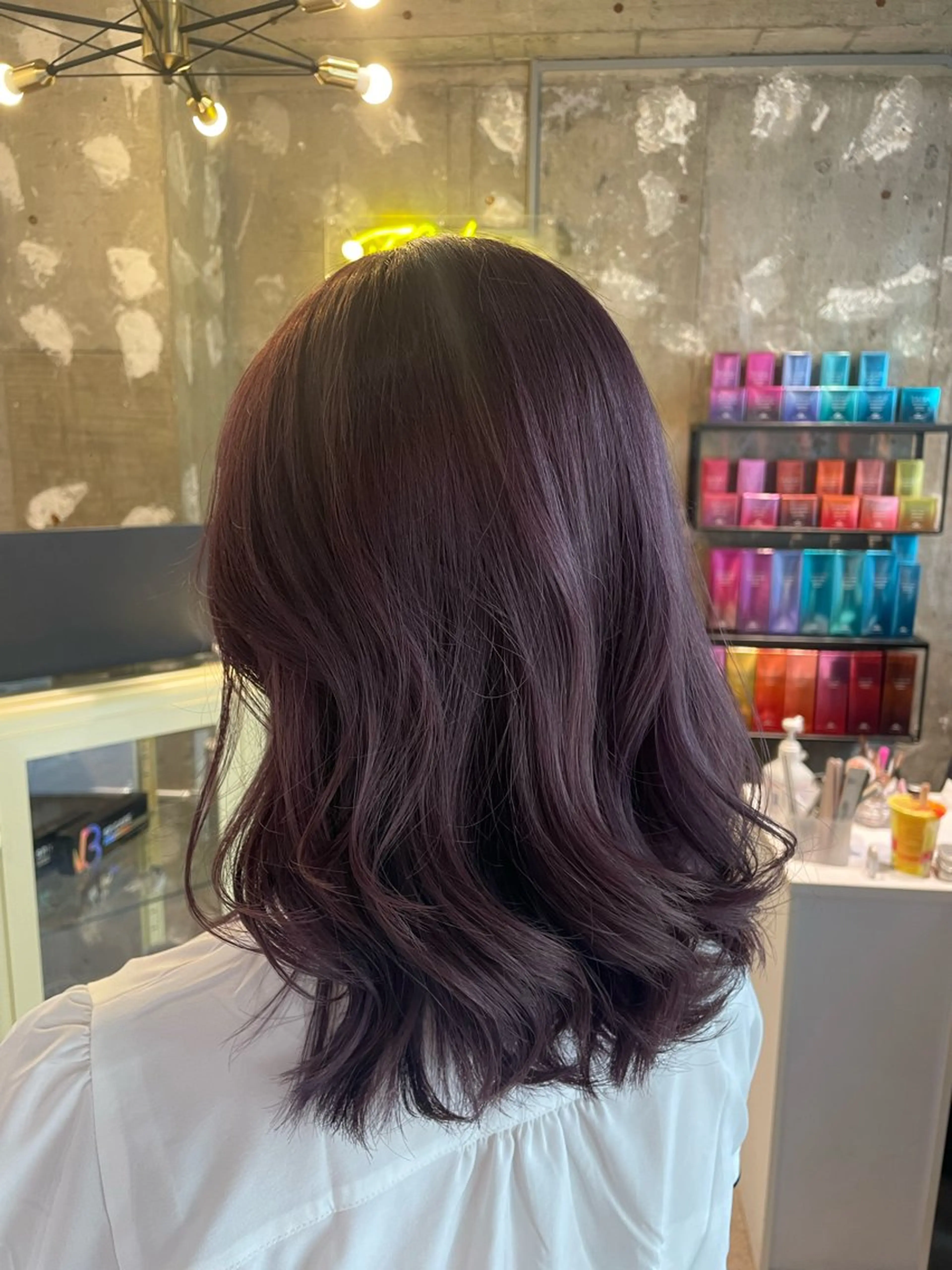 🫐U24限定‼️【ワンカラー🫧💆🏻‍♀️➕メンテナンスカット】の写真