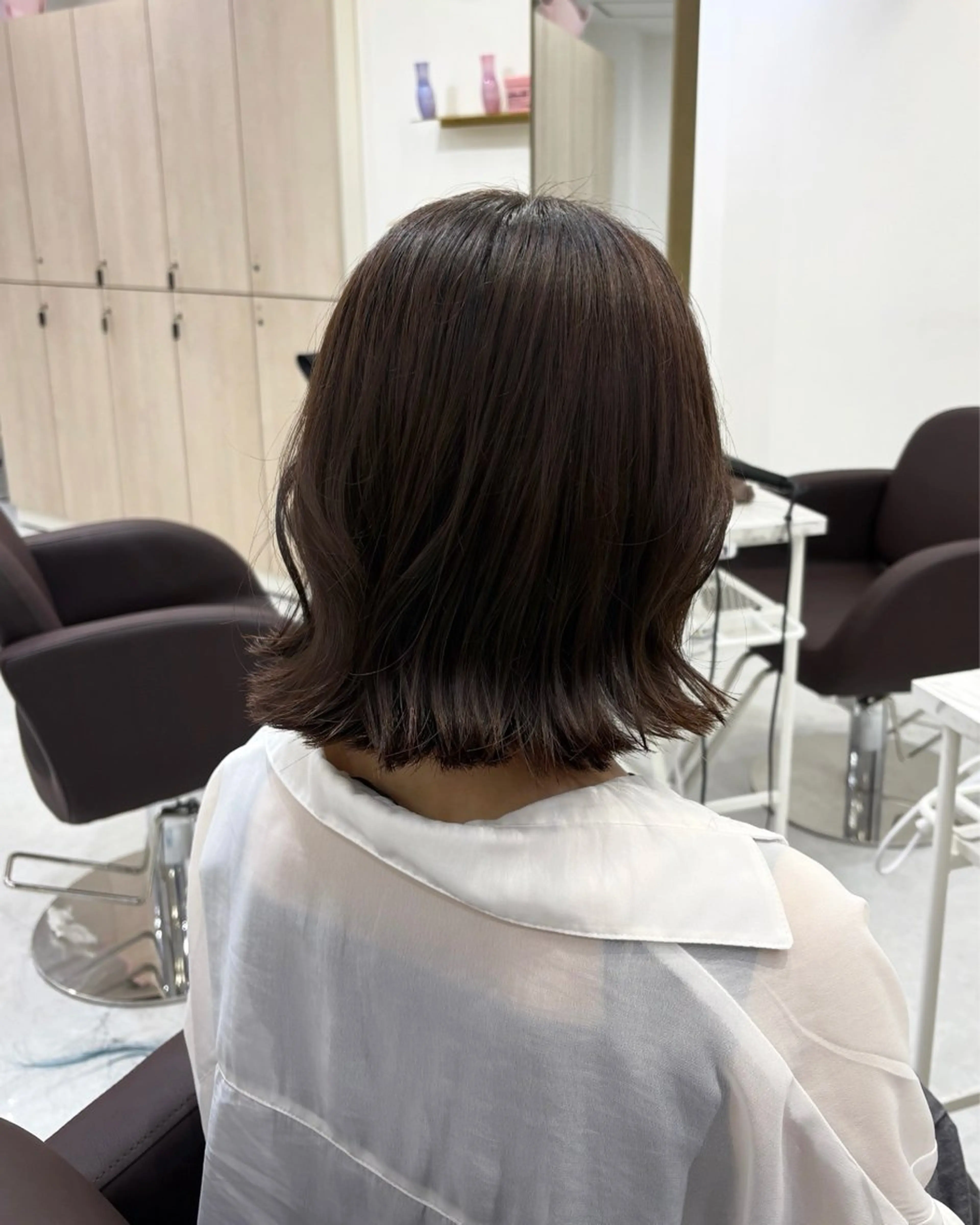 ミディアム カラー IS所属・横浜美容室/透明感 カラー/レイヤーのヘアスタイル