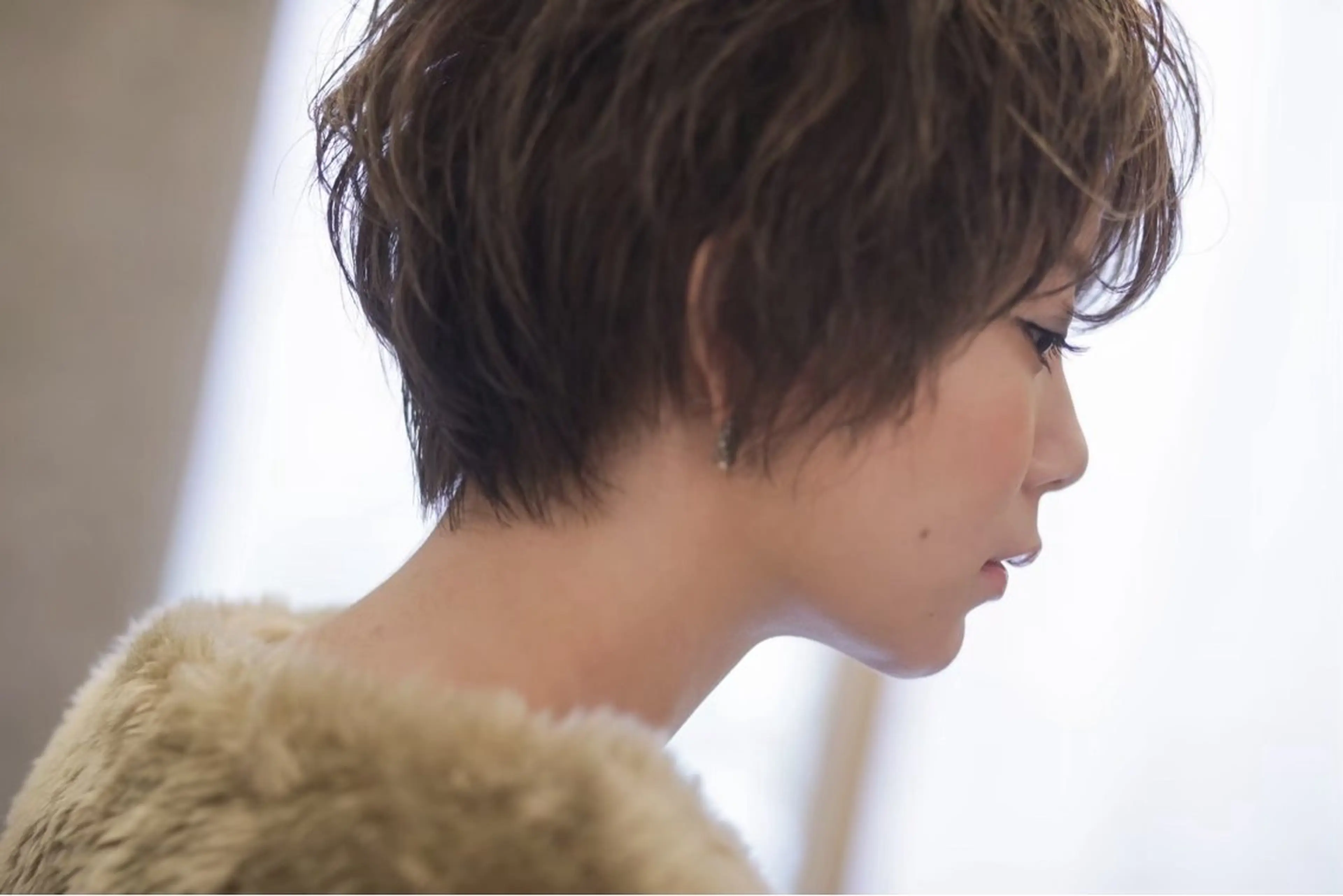 ショート パーマ 柔らか質感/髪質改善 ⚡️Ren⚡のヘアスタイル