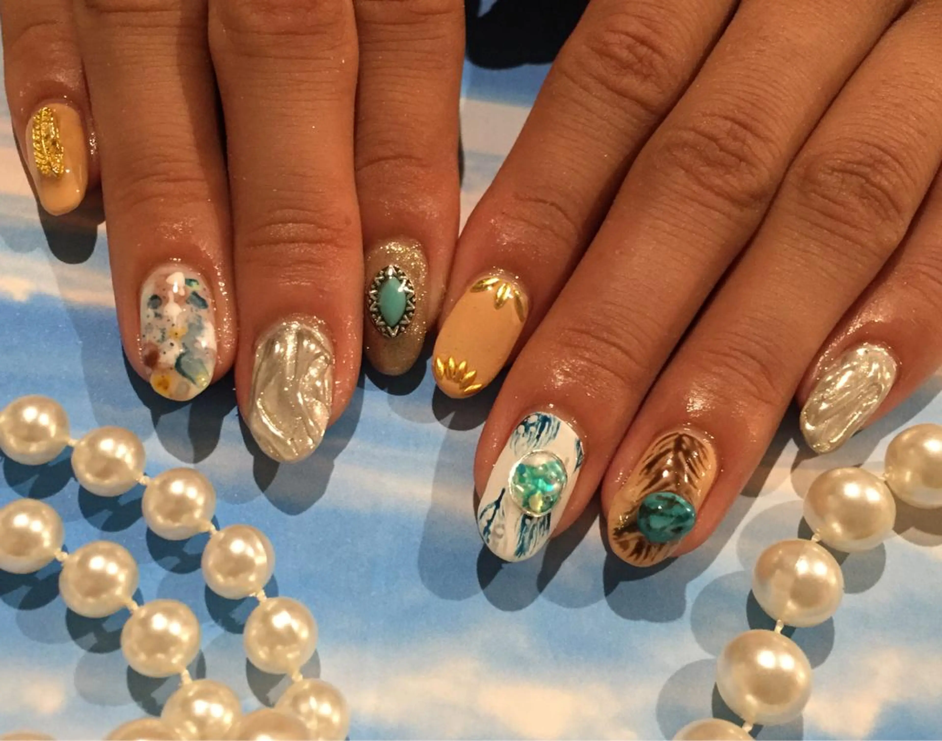 ネイル ニュアンスネイル Lily closetのネイルデザイン