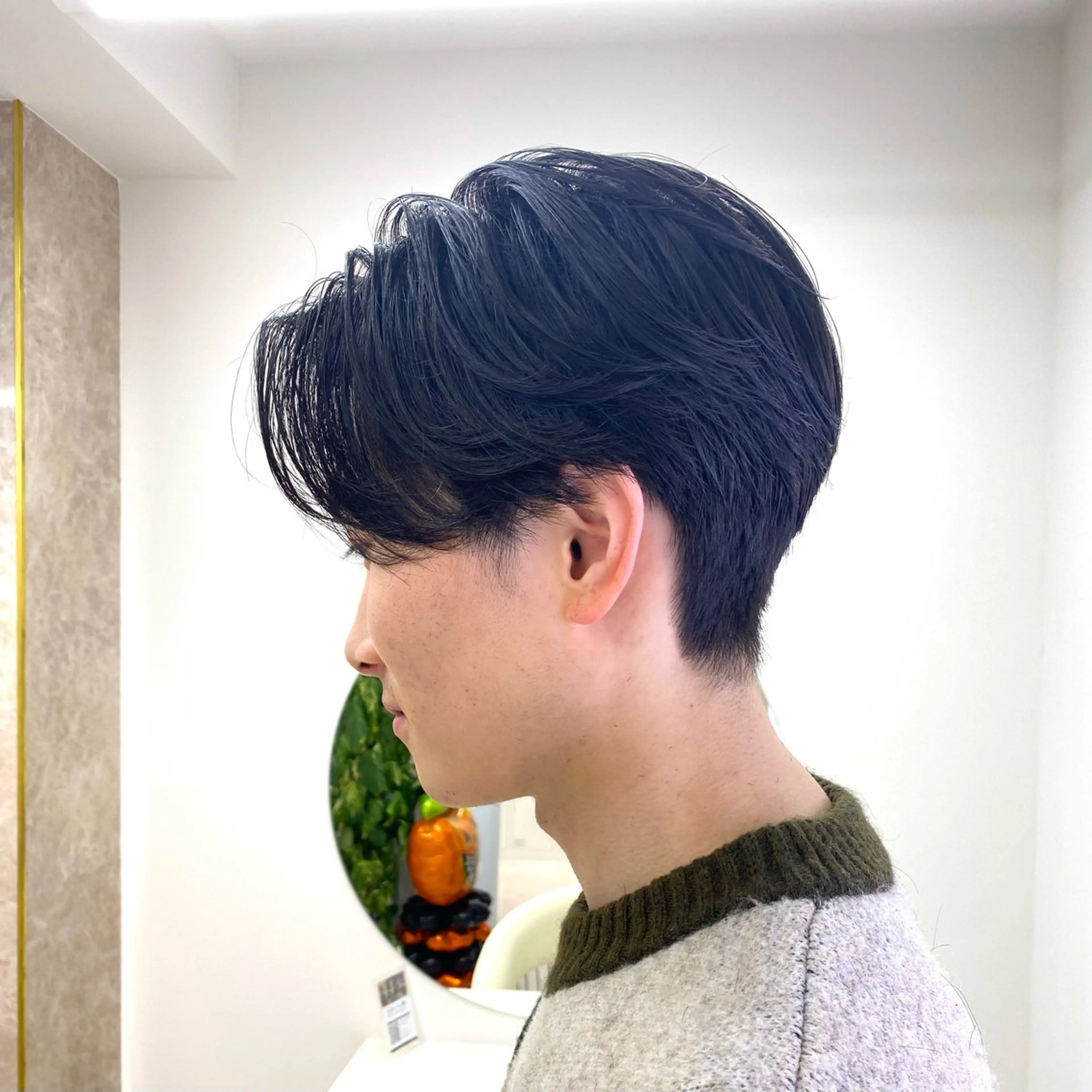 ショート メンズ センターパート 太我/フェザーパーマ /ニュアンスパーマのヘアスタイル