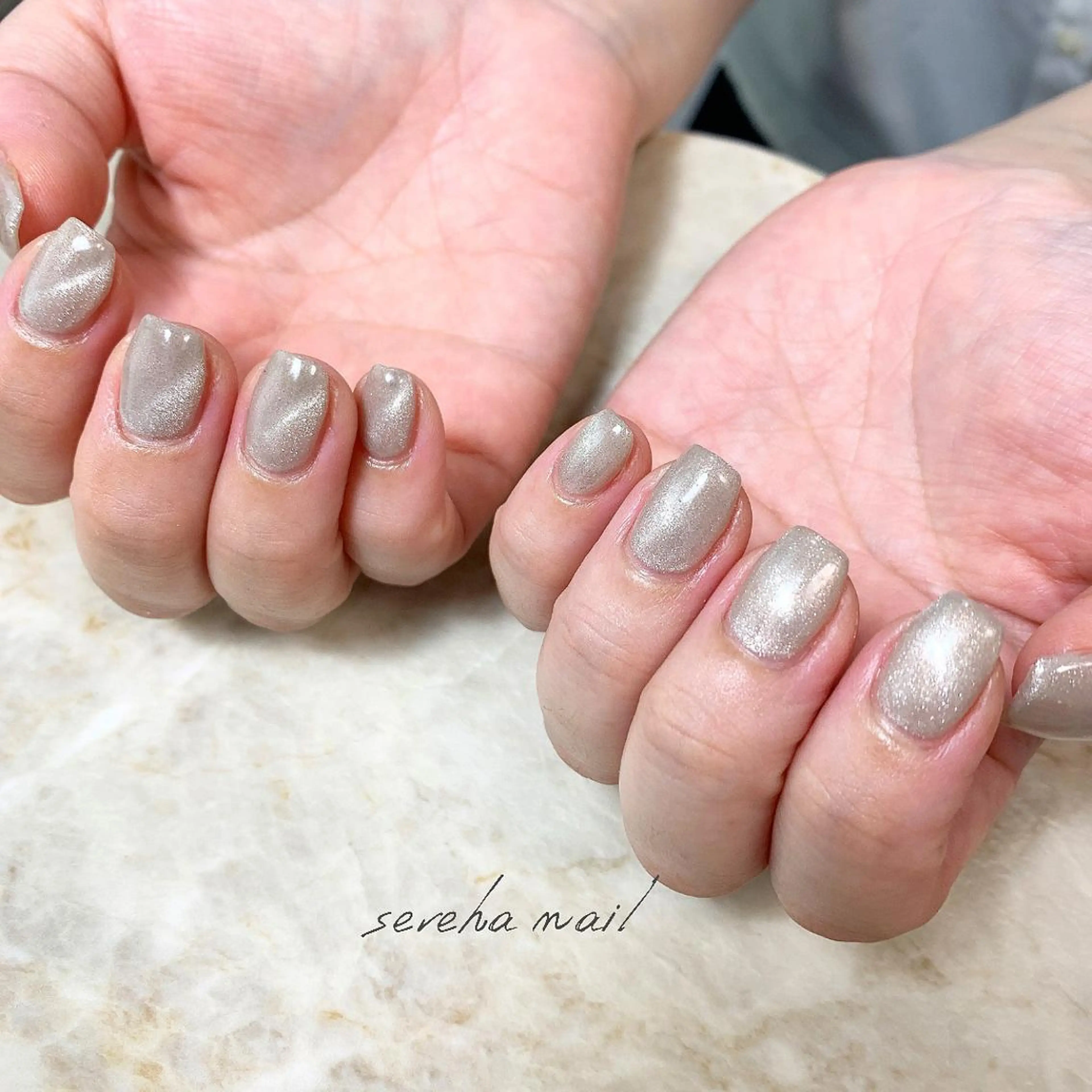 ネイル ワンカラーネイル sereha nailのネイルデザイン