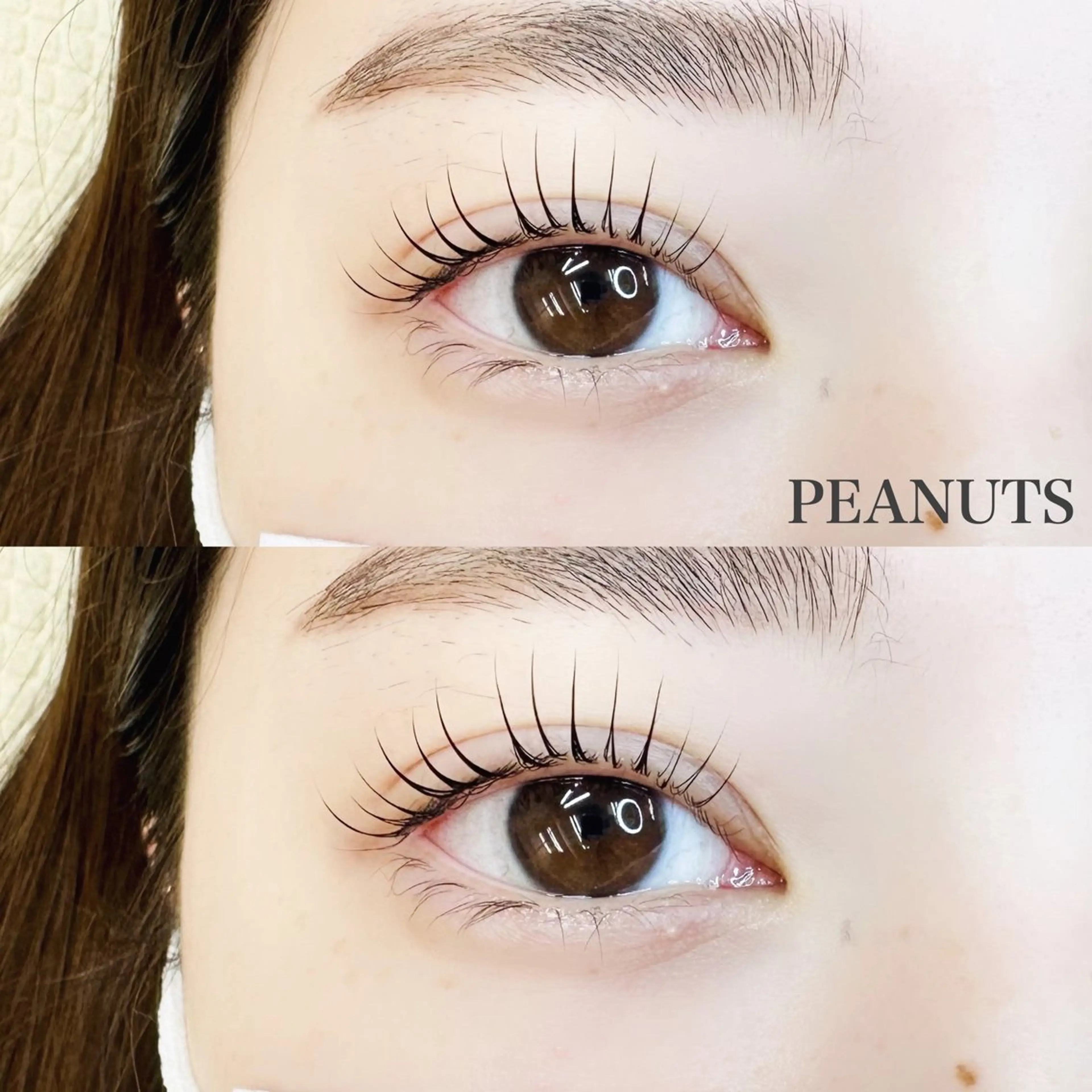 ˗ˏˋ流行りの💞ˎˊ˗  韓国ロッドまつげパーマ(ピーナッツロッド) (カールデザイン)の写真