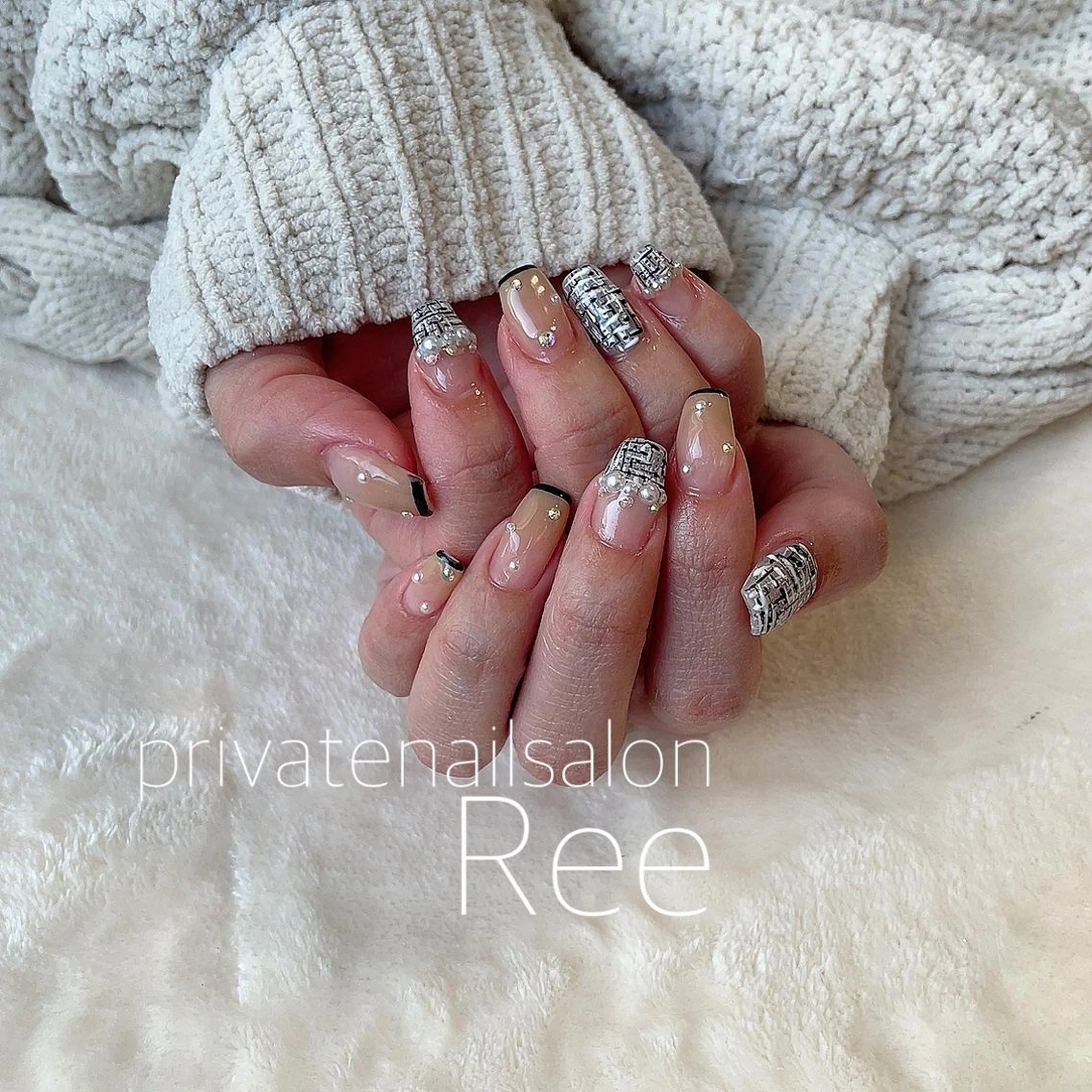 ネイル 知花 梨花のネイルデザイン