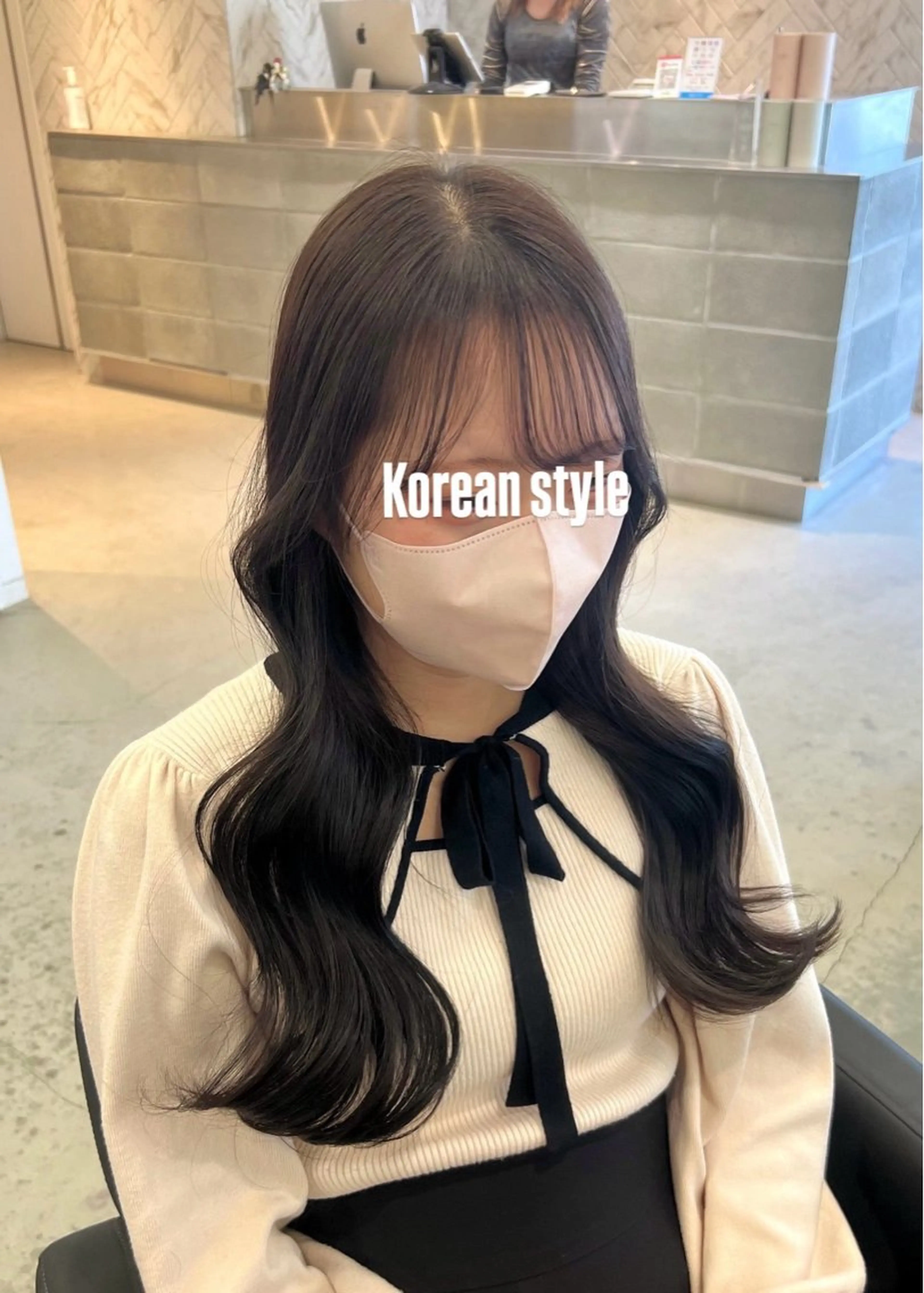 🎀韓国風カット🎀+3stepハホニコトリートメント🫧の写真