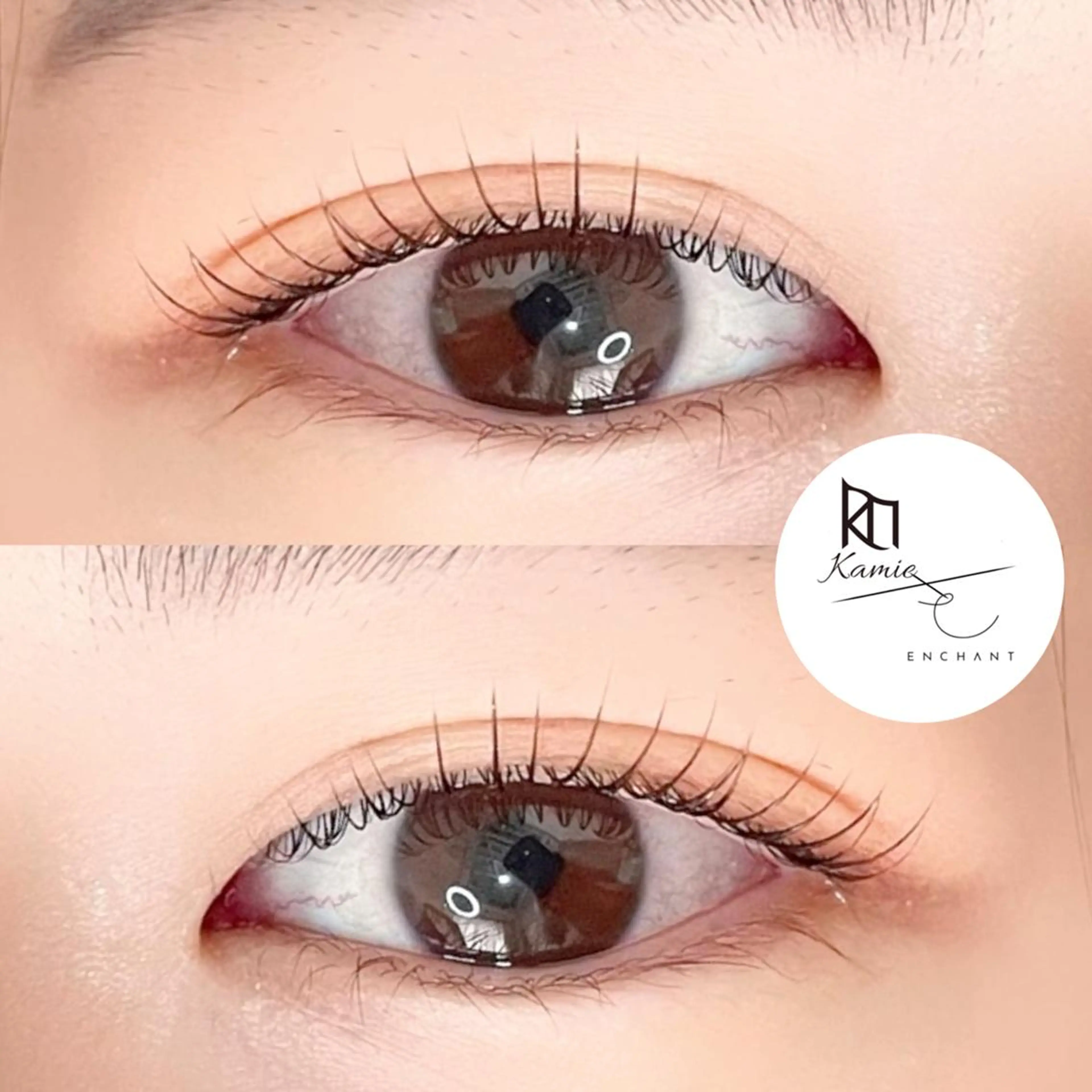 マツエク・マツパ 一重×まつ毛パーマ Kamie eyelashのマツエク・マツパデザイン