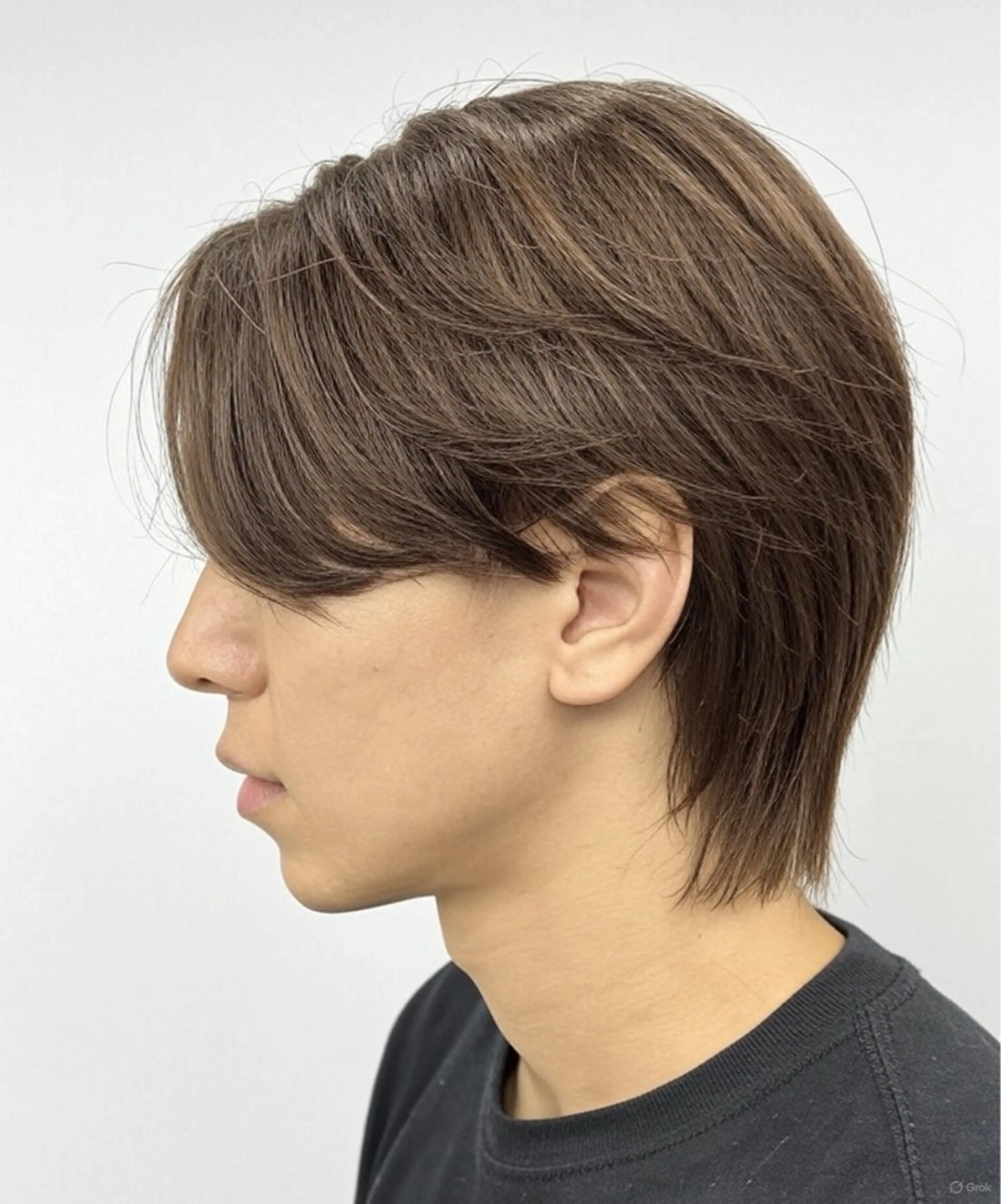 [ミニモ限定価格💈]メンズカット×ブリーチなしワンカラー🌈の写真