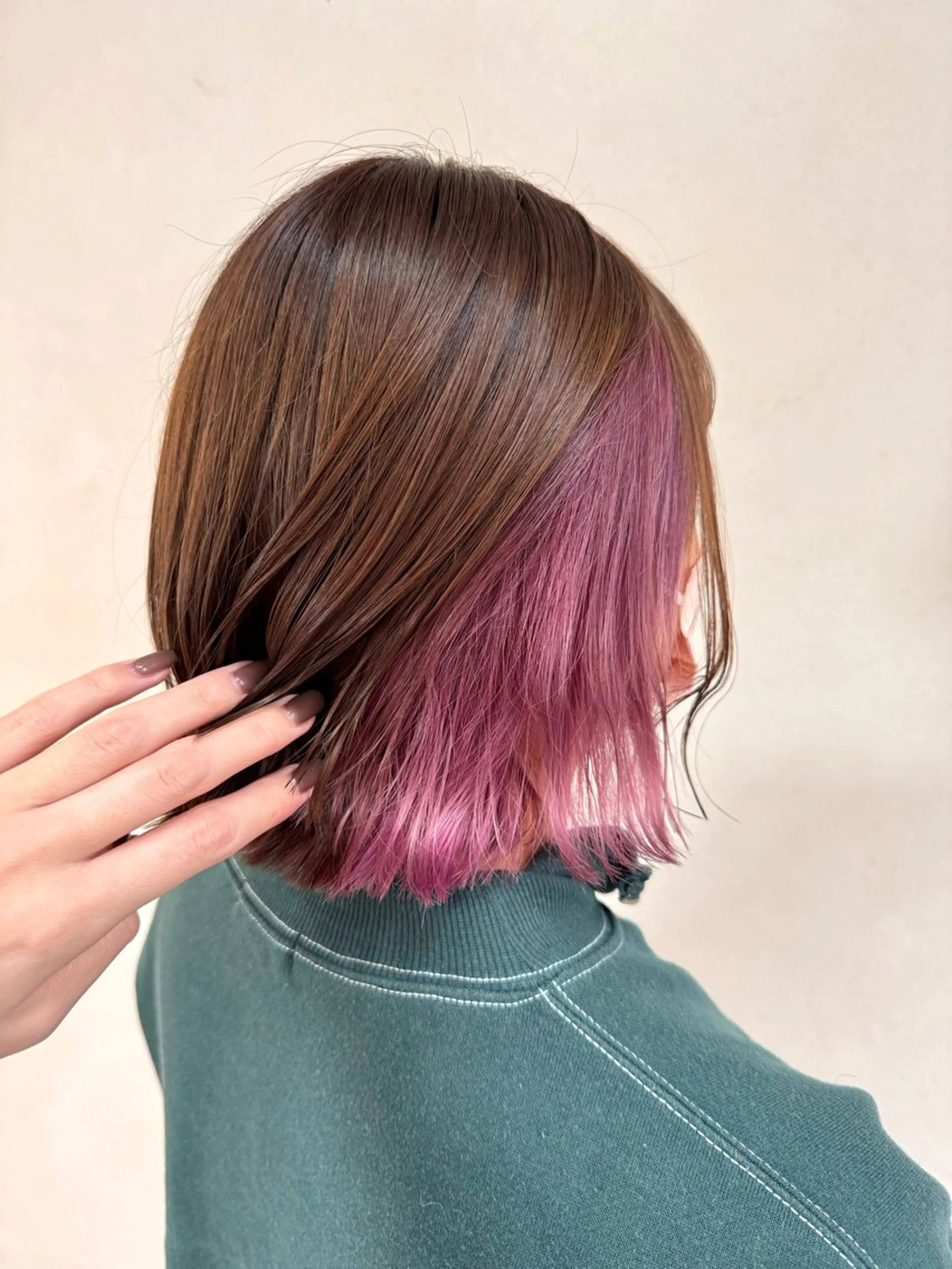 ミディアム カラー ブリーチ インナーカラー ヘアカラー トリートメント 🐹 Mio / 艶髪/縮毛矯正🍎のヘアスタイル