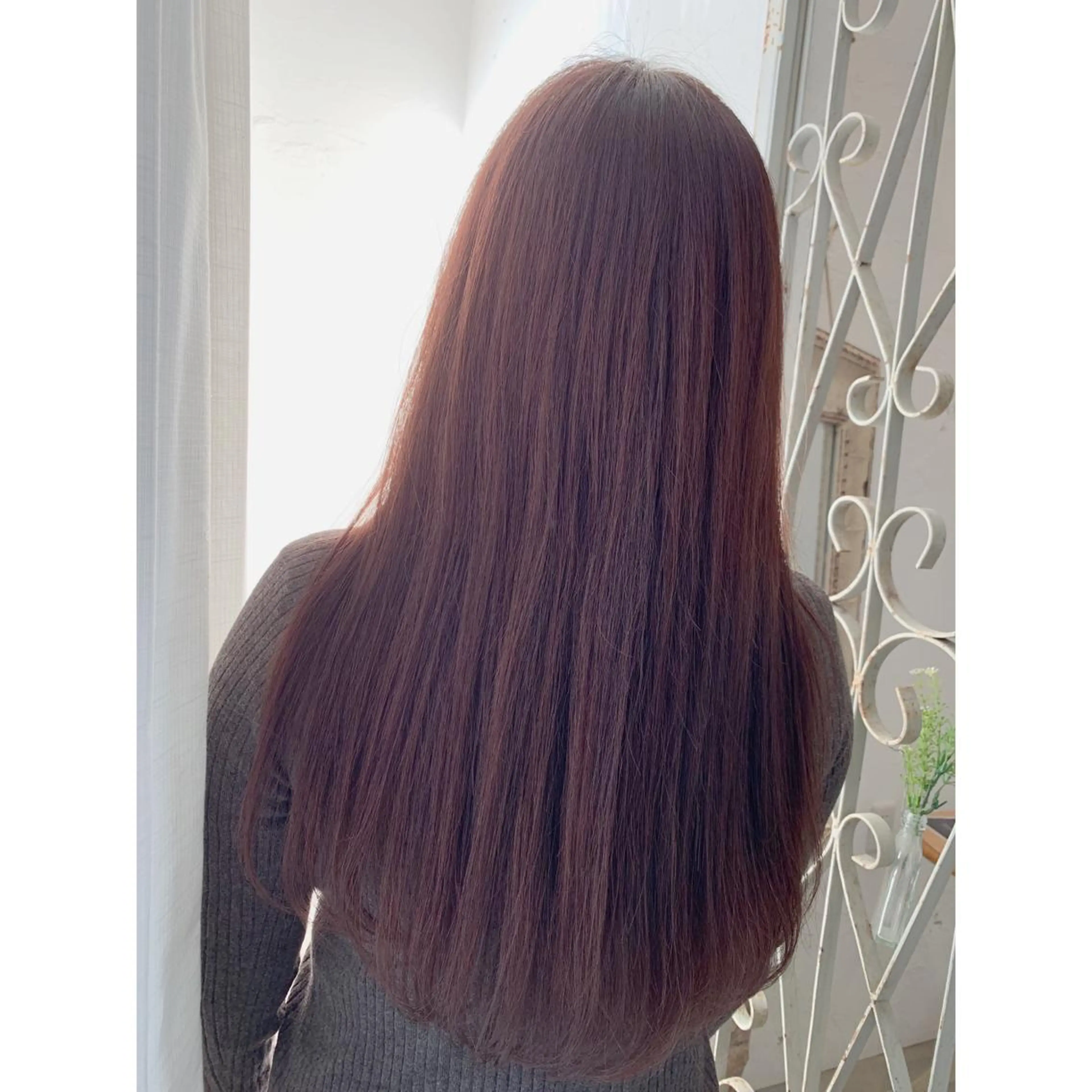 ロング カラー fio マナミのヘアスタイル