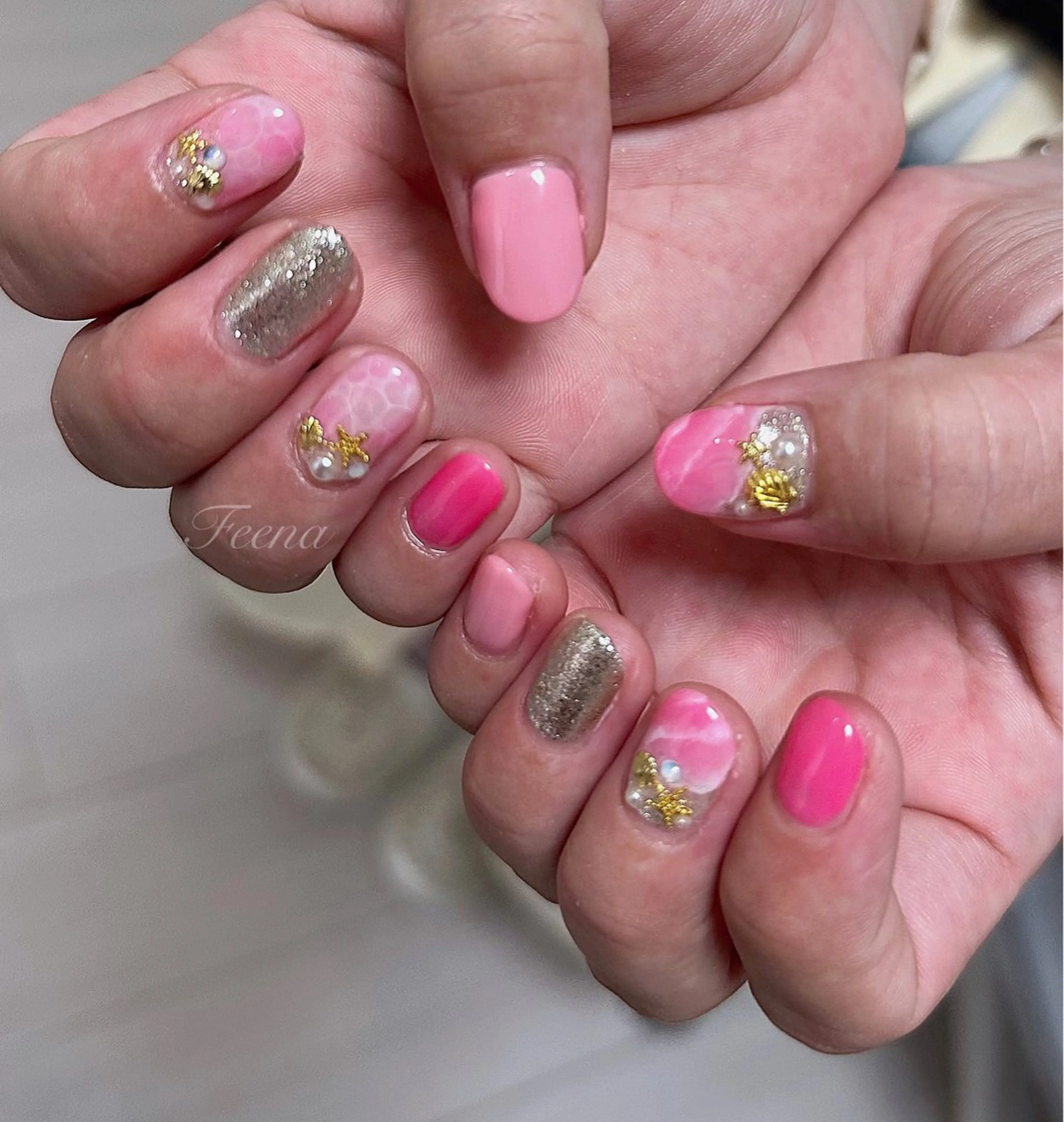 ネイル amu nail. RINAのネイルデザイン