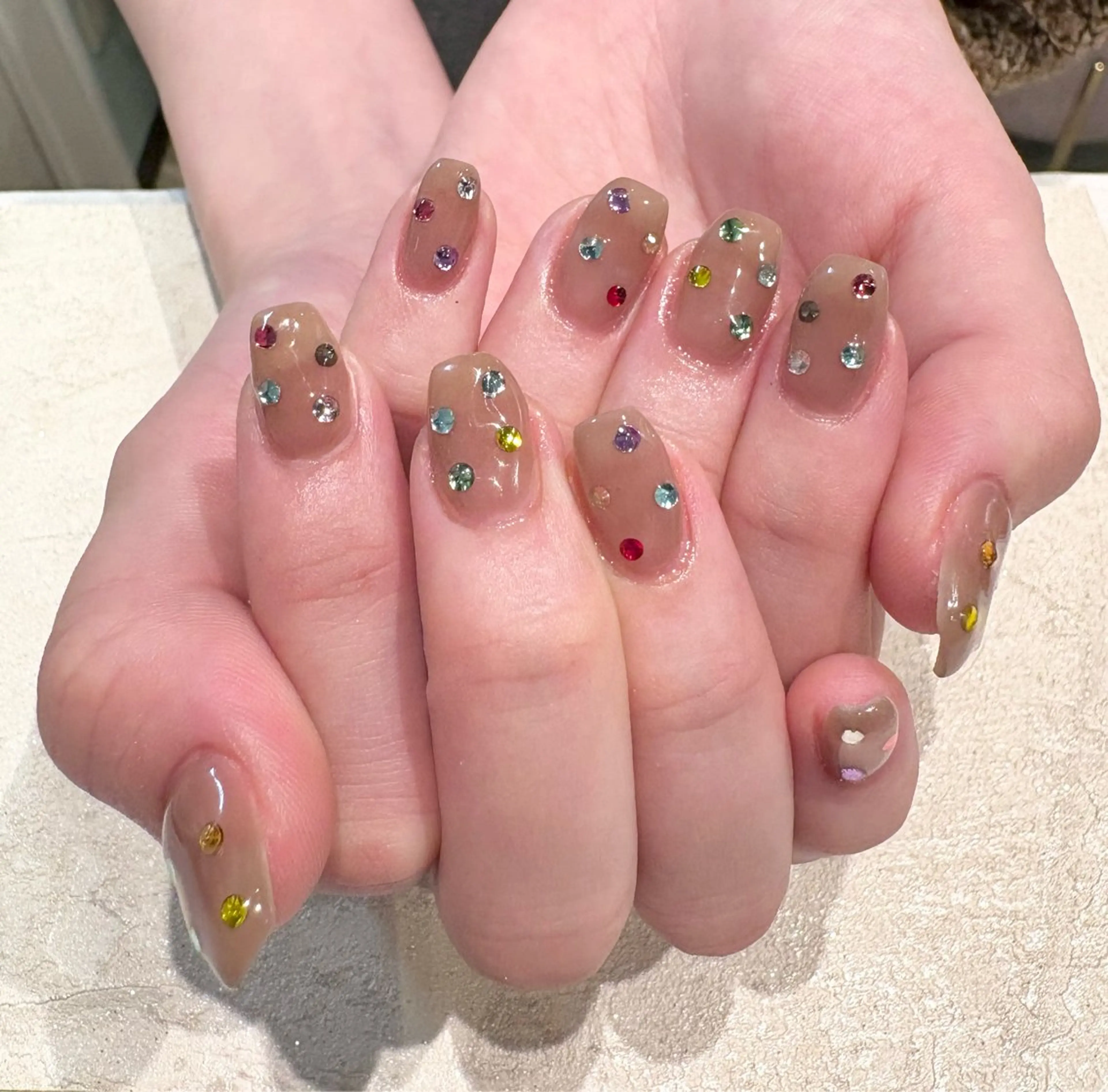 ネイル ハンドネイル ecrin 💎 mayuのネイルデザイン