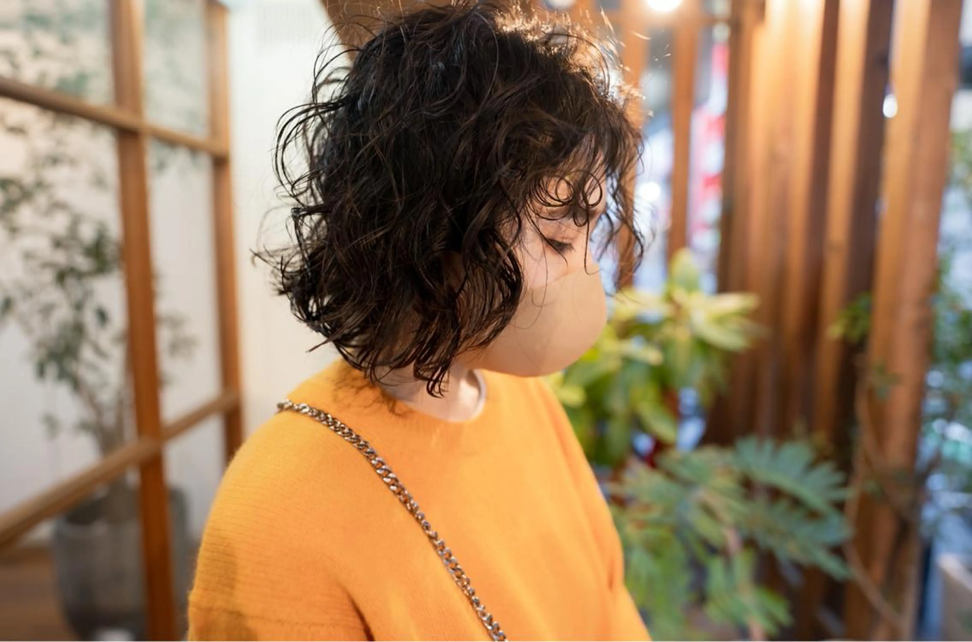 ミディアム パーマ ミディアムパーマ くせ毛 カット パーマ トリートメント Genta @gegege75のヘアスタイル