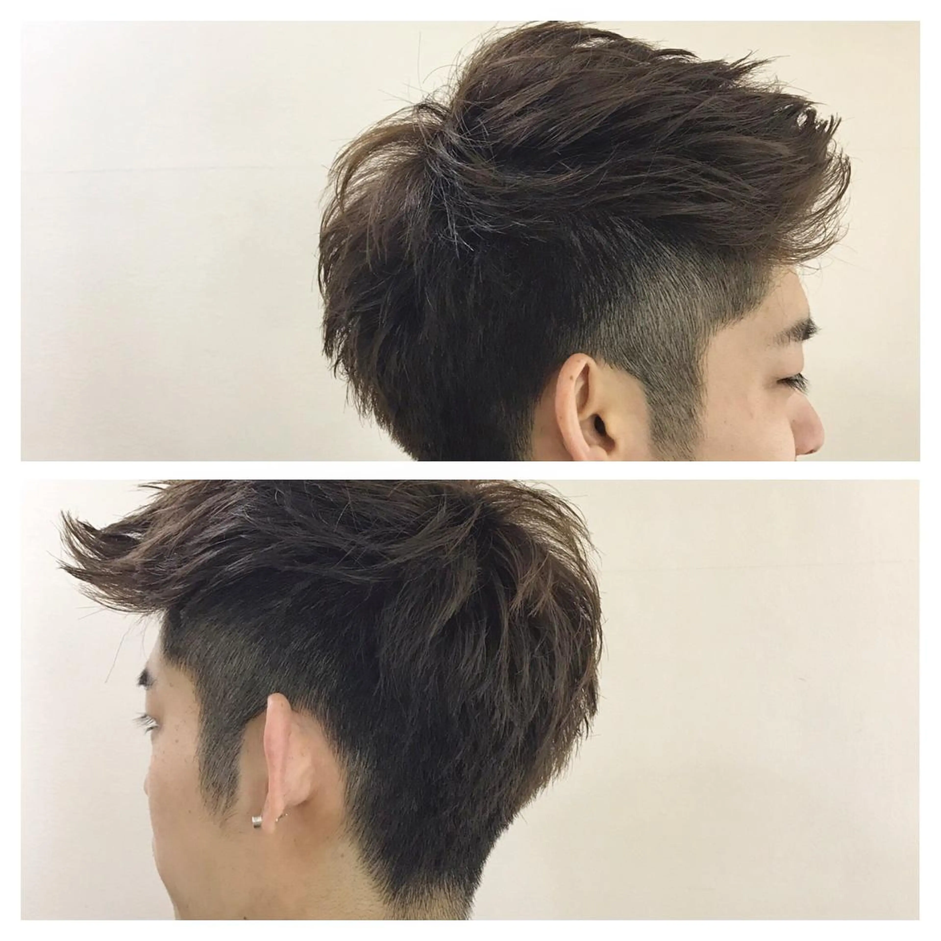 ショート メンズ メンズショート 刈り上げ ショートヘア ﾊｲﾄｰﾝ/ｼｮｰﾄ 村上淳乃🐥のヘアスタイル