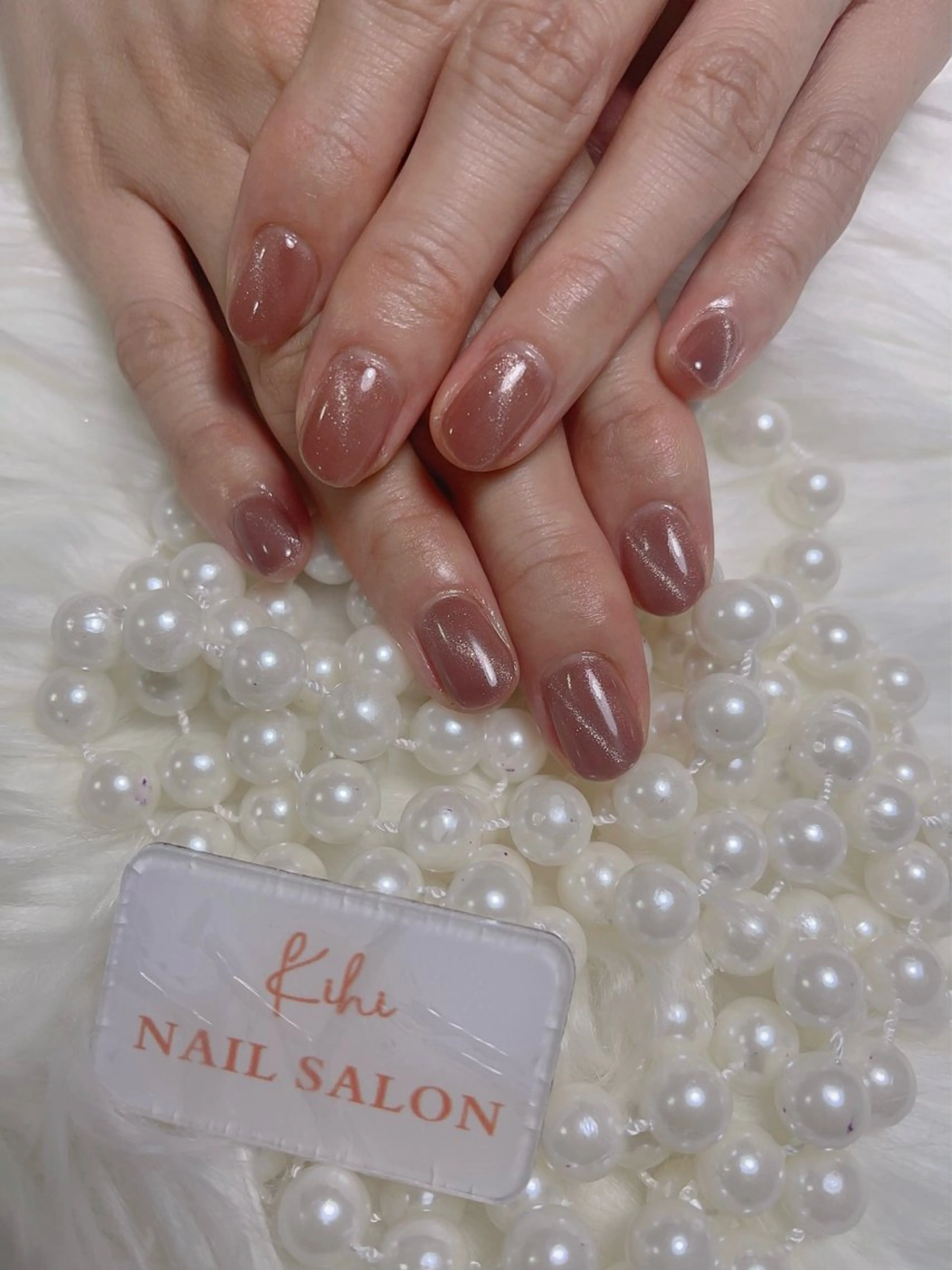 ネイル アートネイル フレンチネイル ジェルネイル グラデーション 韓国ネイル ハンドネイル 小林 あゆみのネイルデザイン