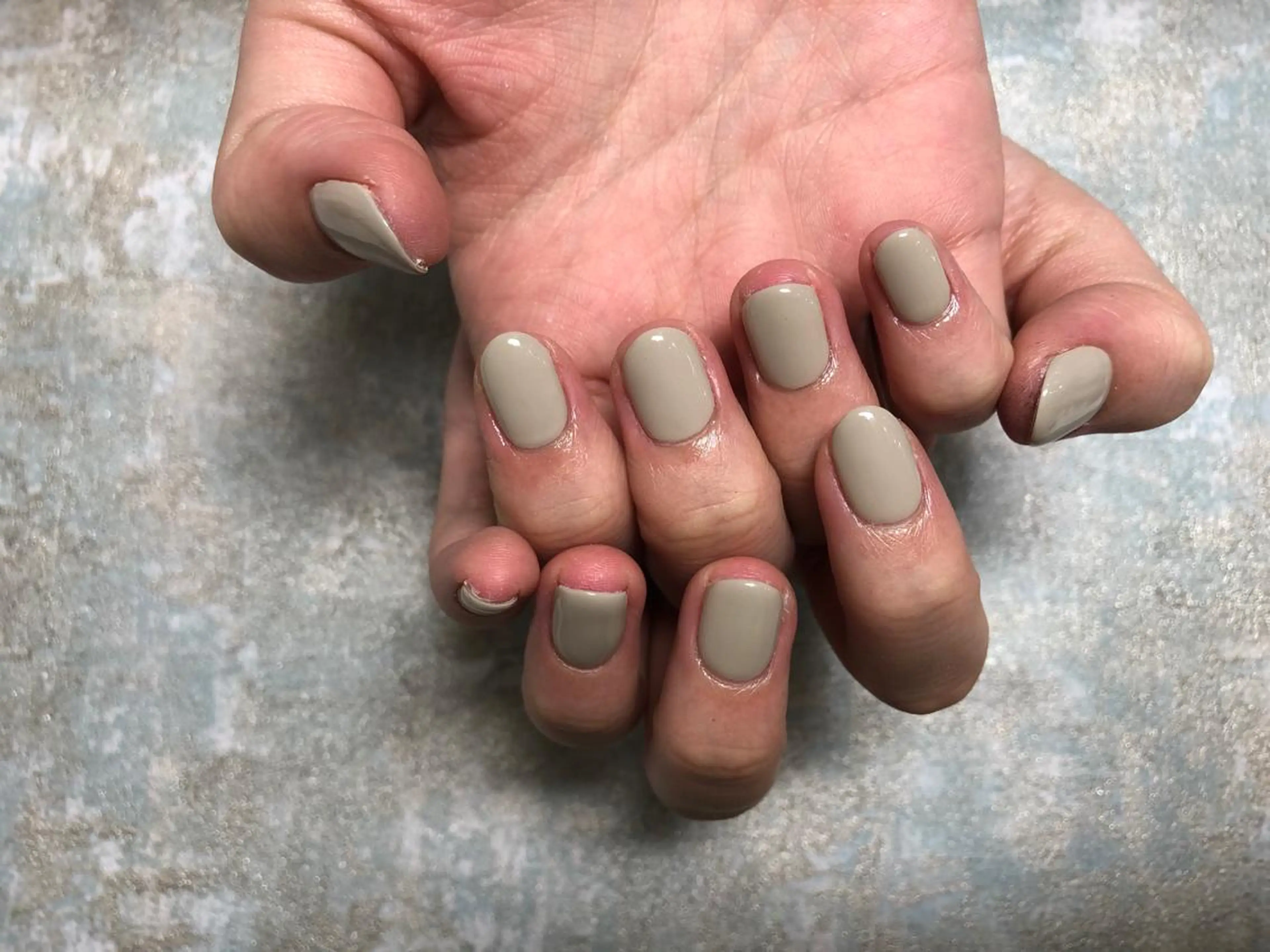 ネイル ワンカラーネイル ハンドネイル fairy 村居 愛香のネイルデザイン