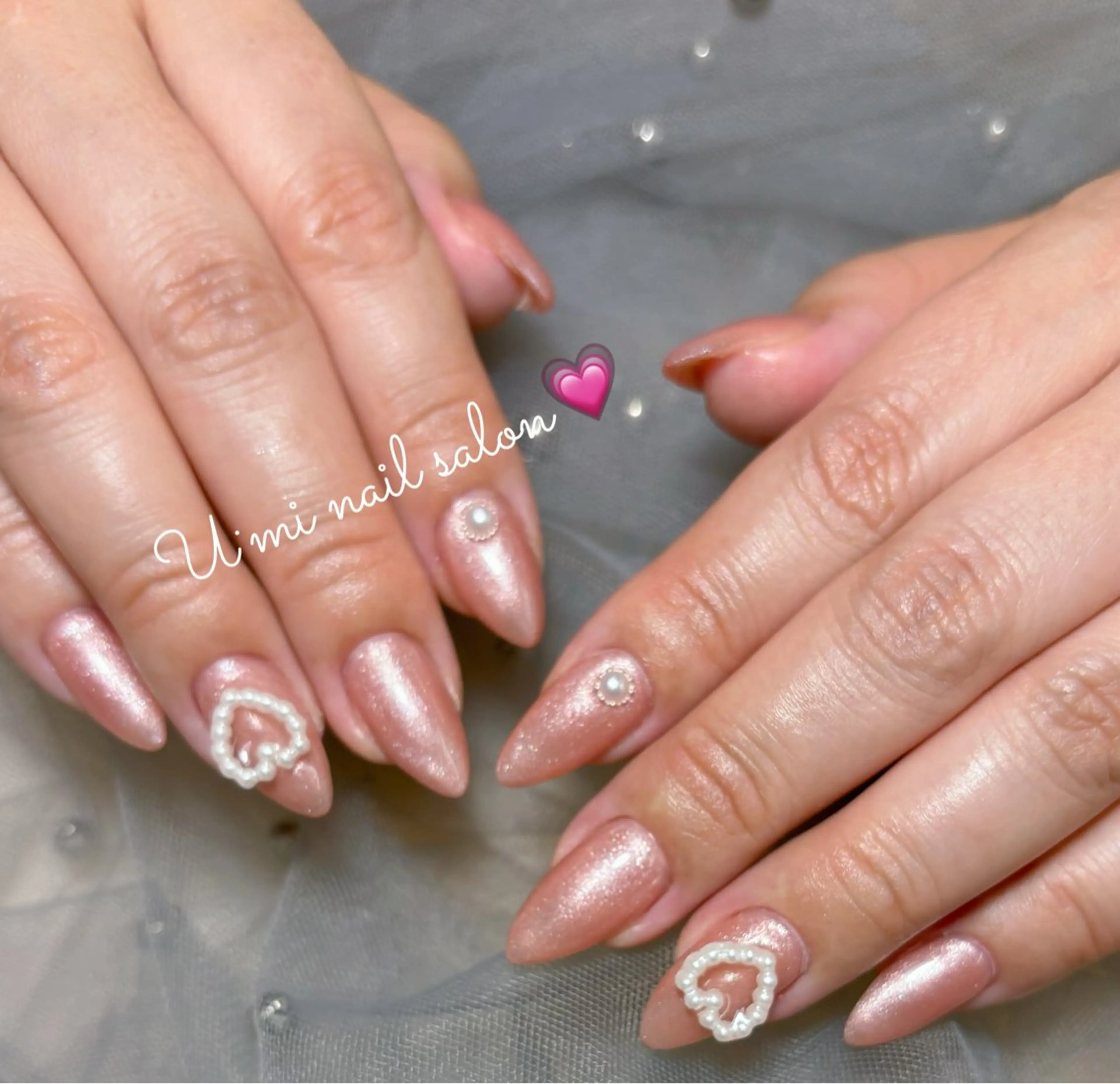 ネイル シンプルネイル U·Mi nail salon所属・U·Mi 上野御徒町容のネイルデザイン