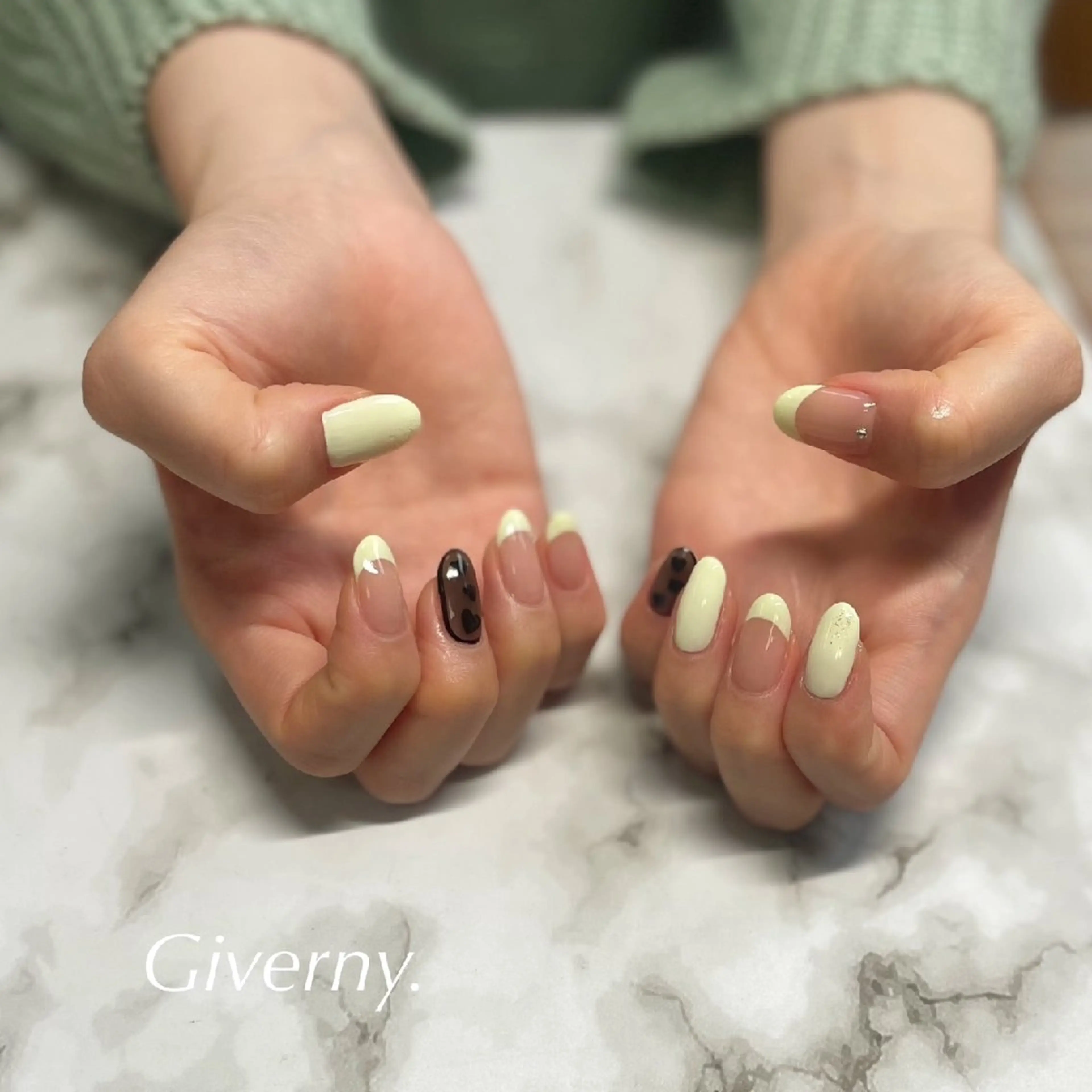 ネイル ハンドネイル Giverny .のネイルデザイン