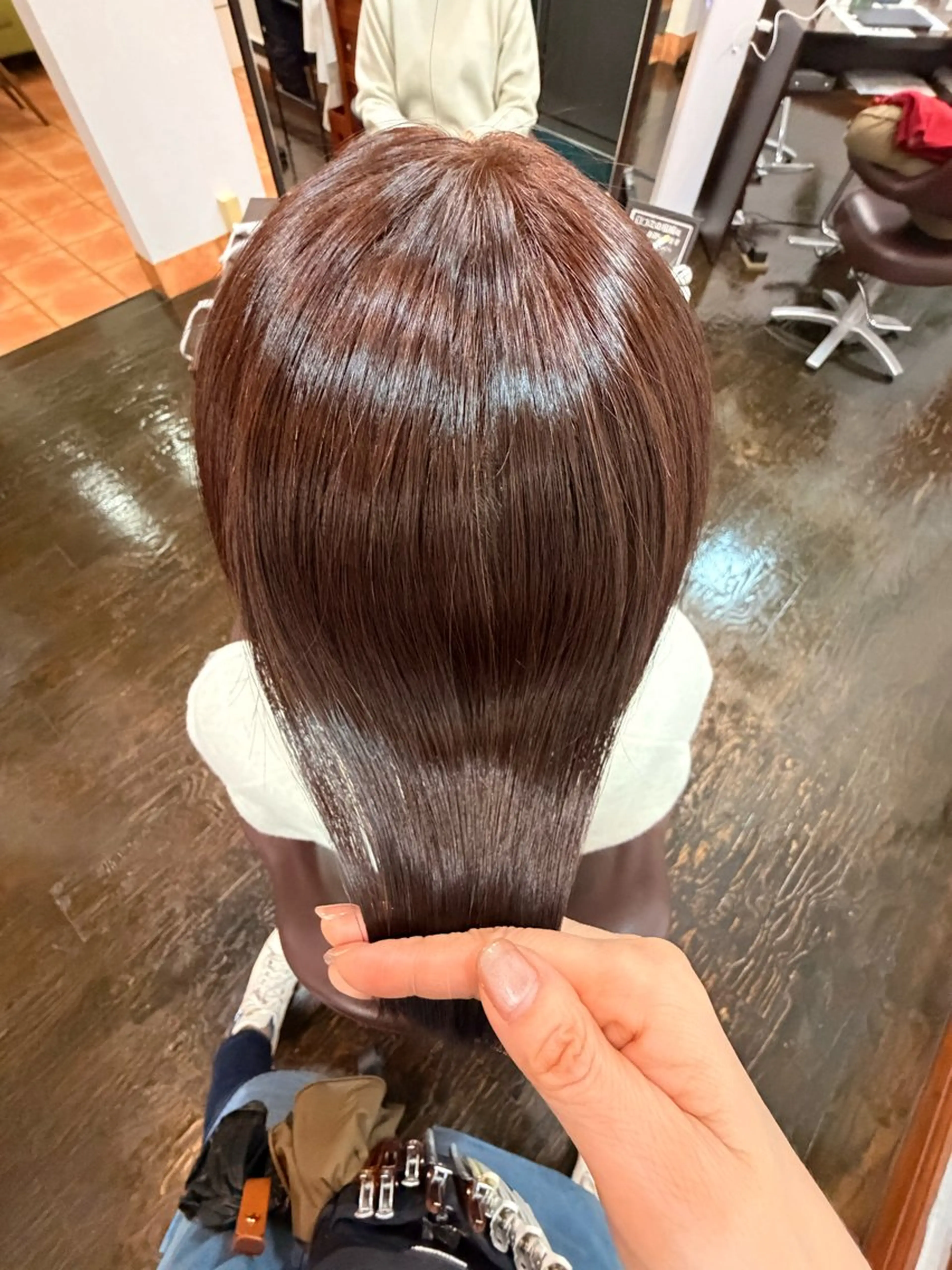 ロング カラー La Ruelle yoko🐈髪質改善のヘアスタイル