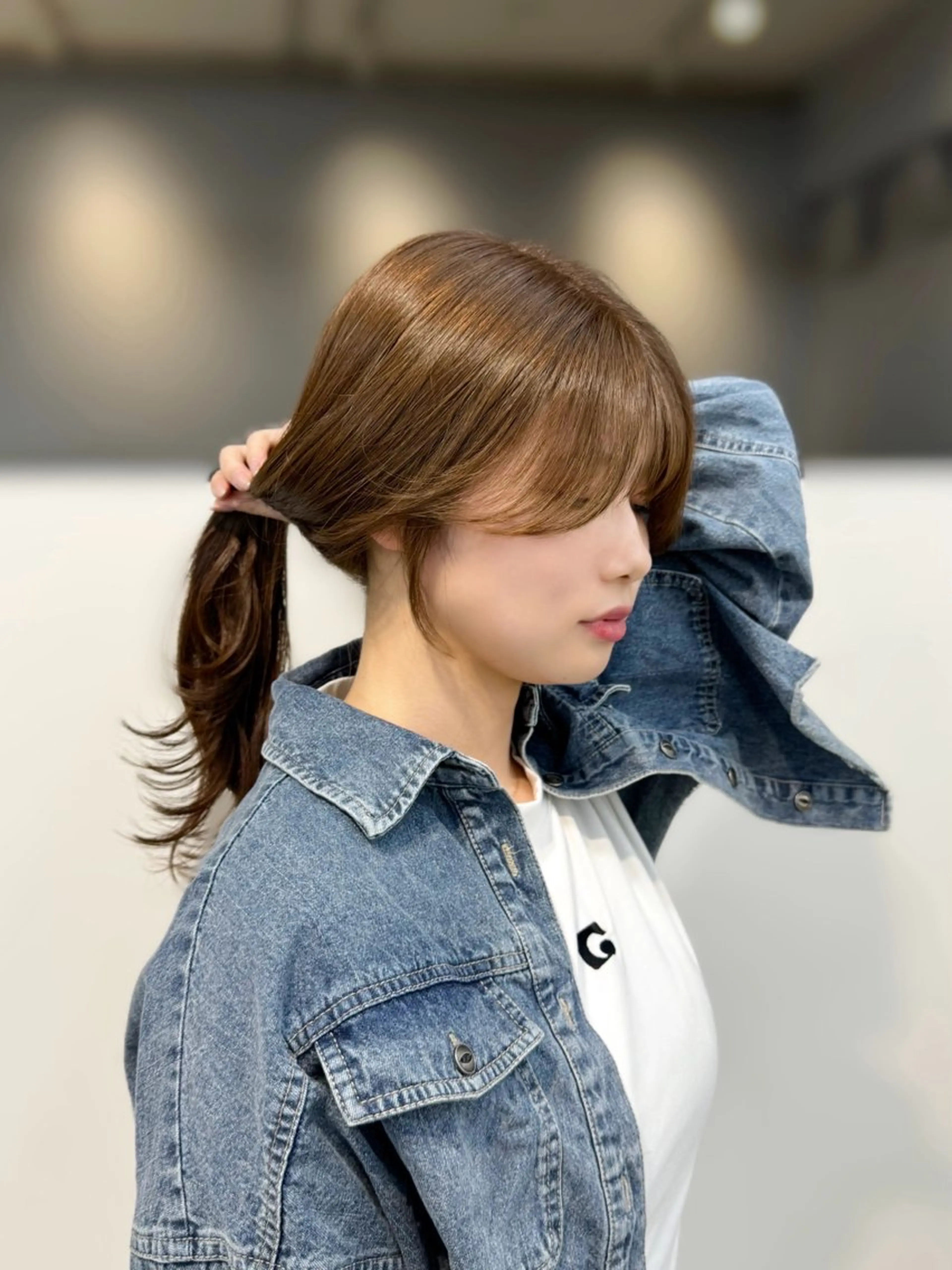 ロング カラー カット ヘアカラー 🦋韓国系指名No1 店長/圓山 祐也🦋のヘアスタイル