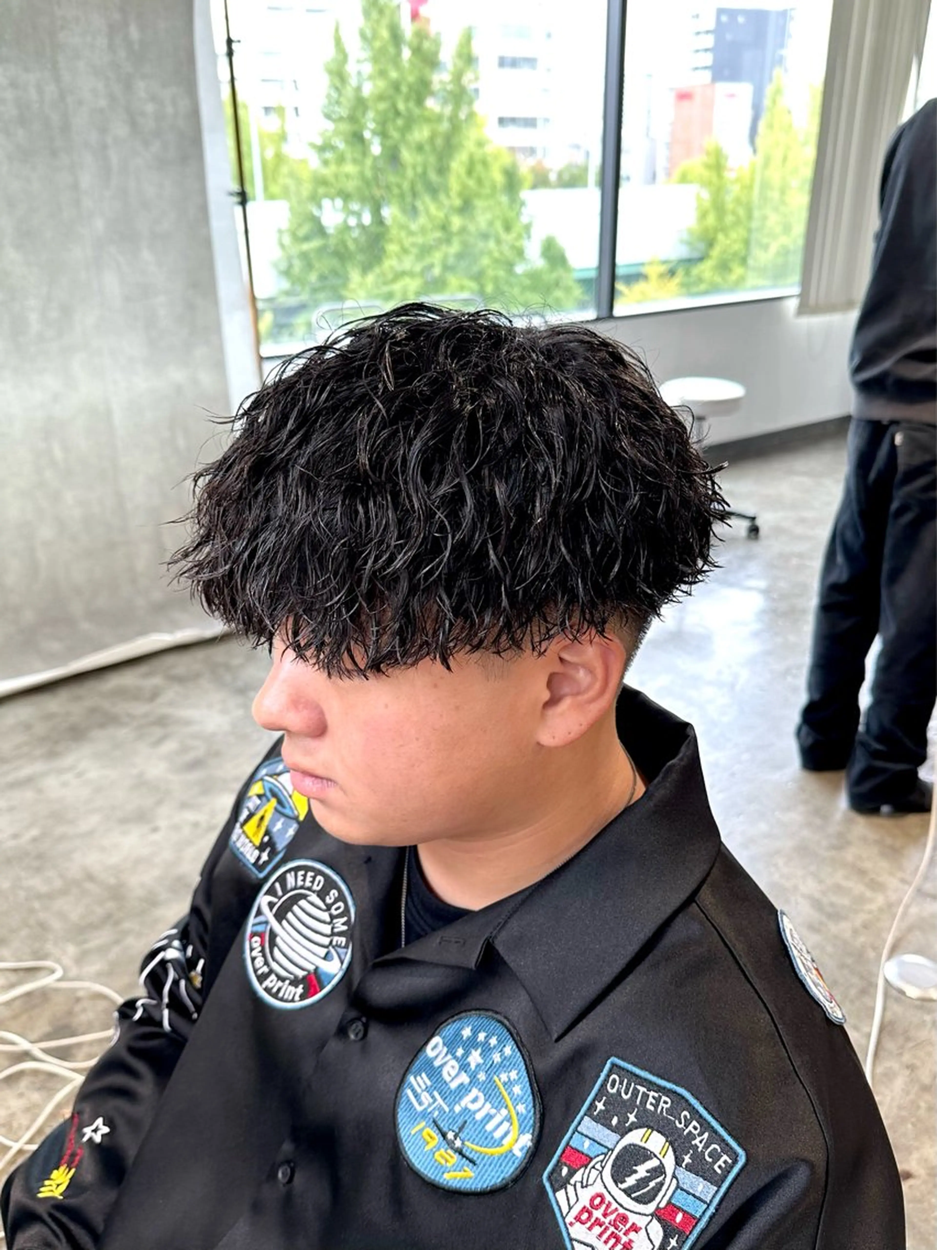 パーマ メンズ メンズパーマ カット パーマ トリートメント 骨格補正施術/メンズ 専門美容師/YUYAのヘアスタイル