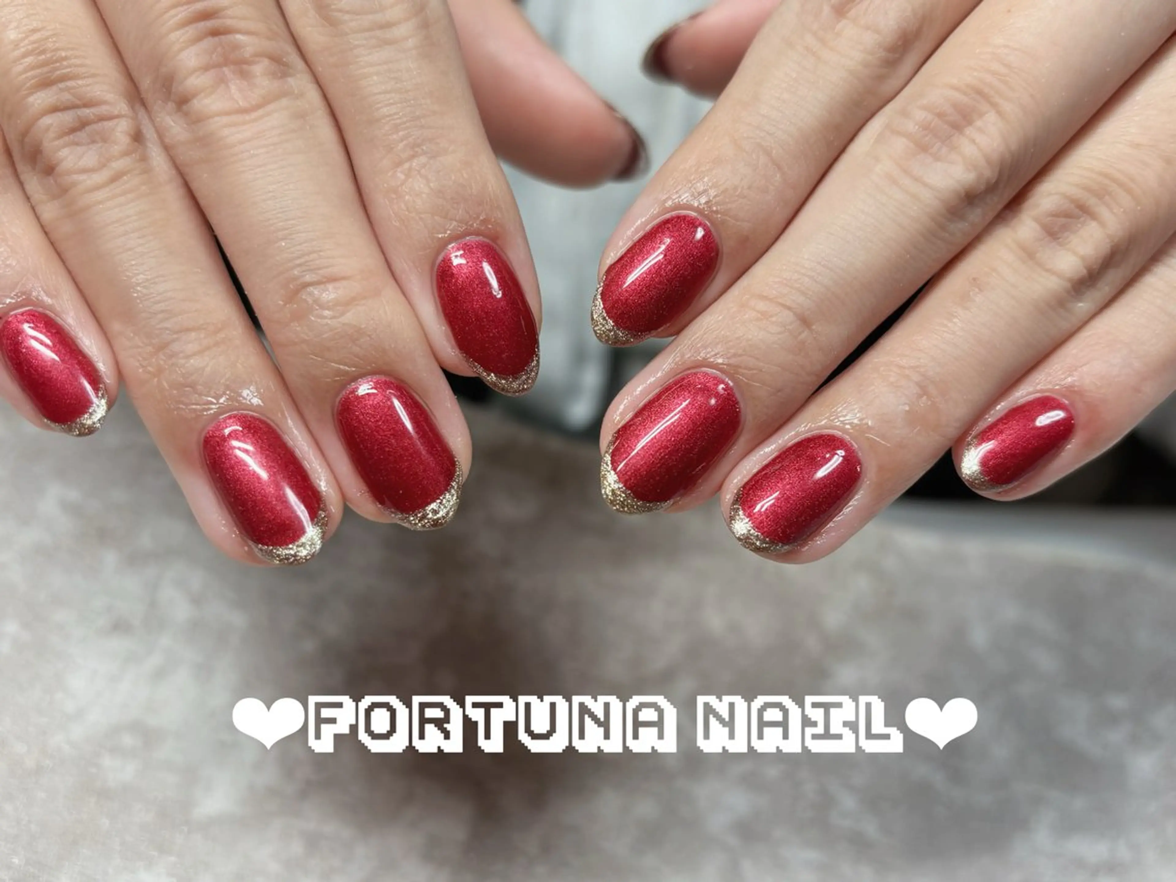 ハンドネイル ハンドケア Nail •Head スパFortunaのネイルデザイン