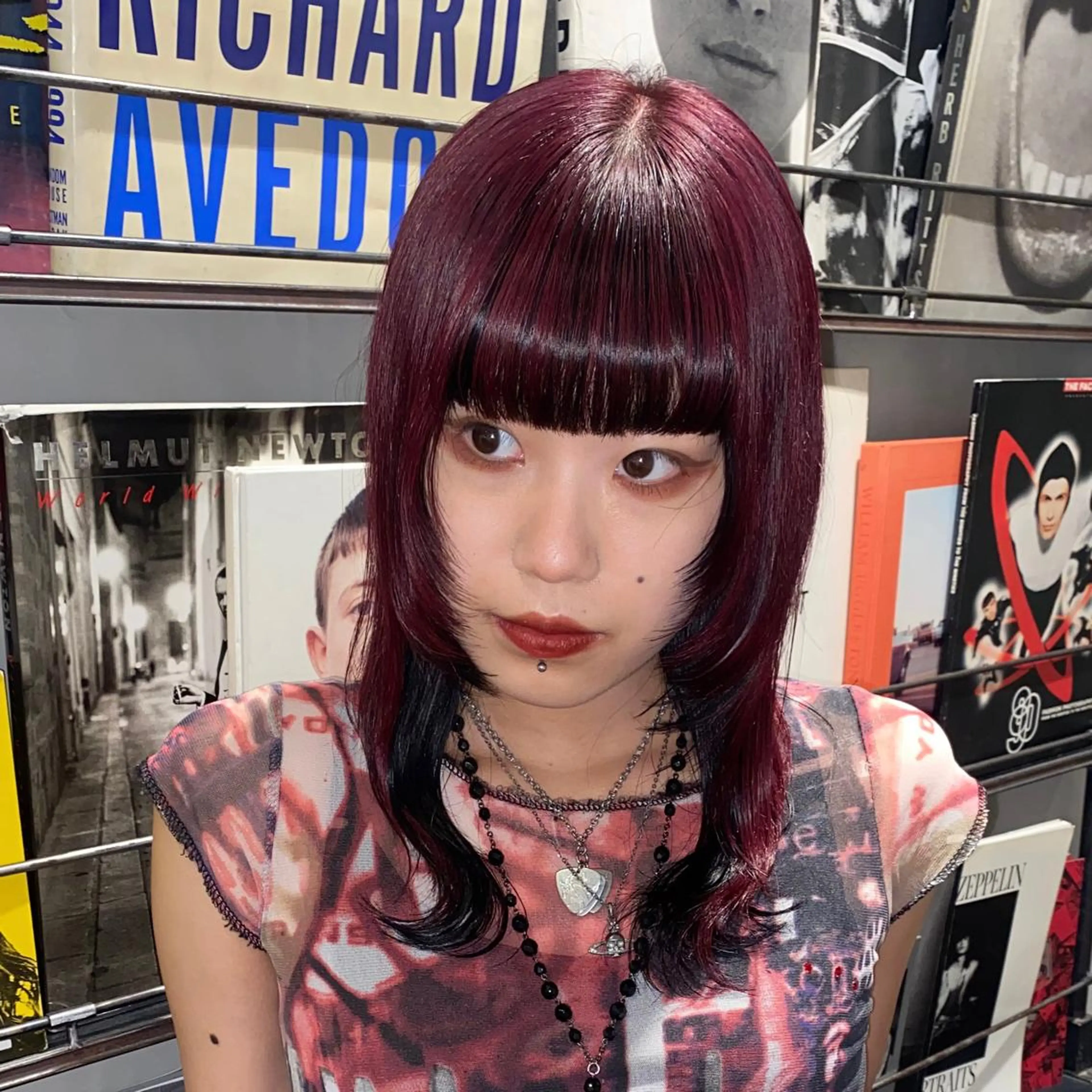 ミディアム カラー デザイン/アレンジ ❤︎イシイレイのヘアスタイル