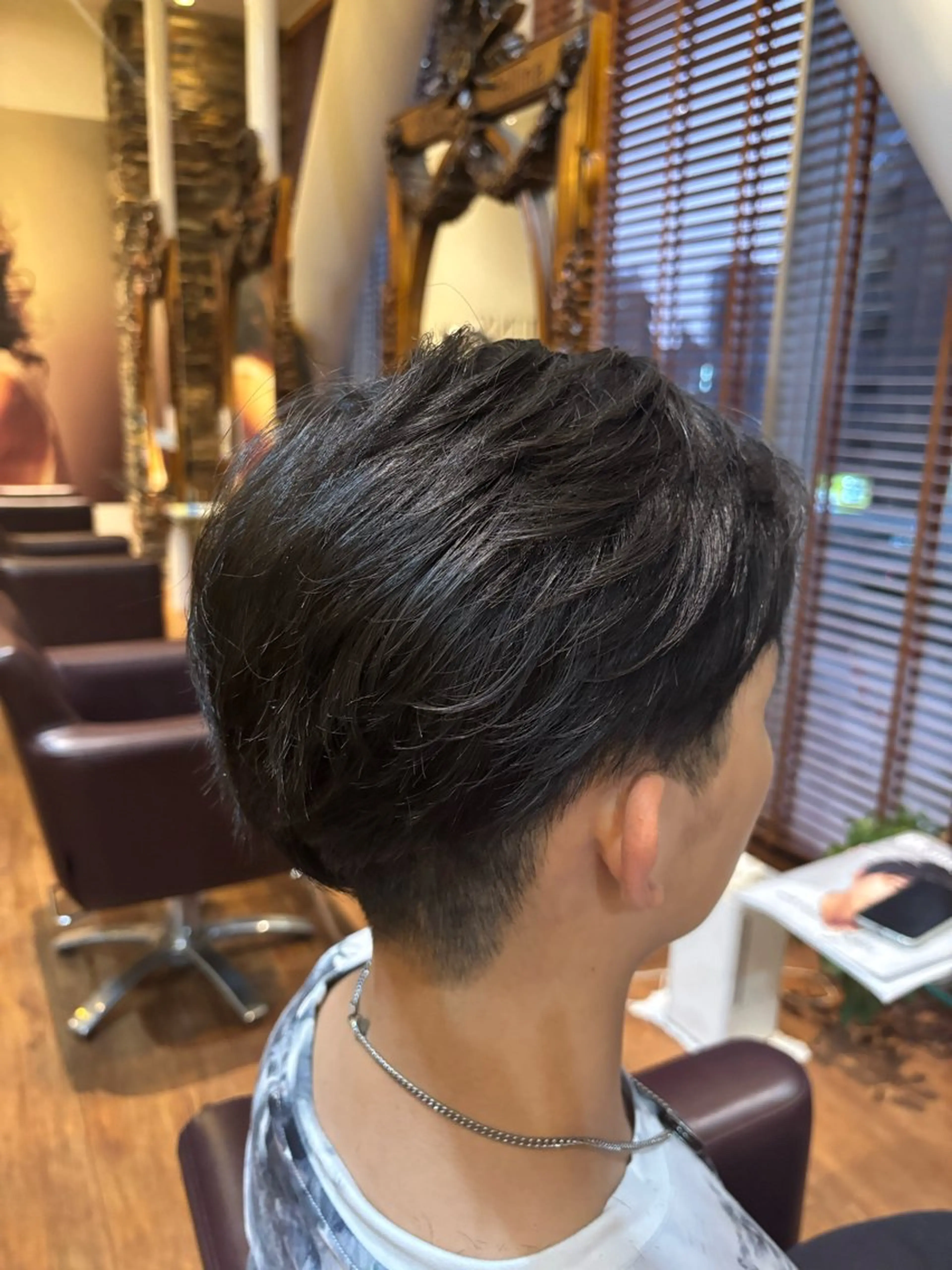 メンズ メンズパーマ SUNS/鈴木 亜門のヘアスタイル