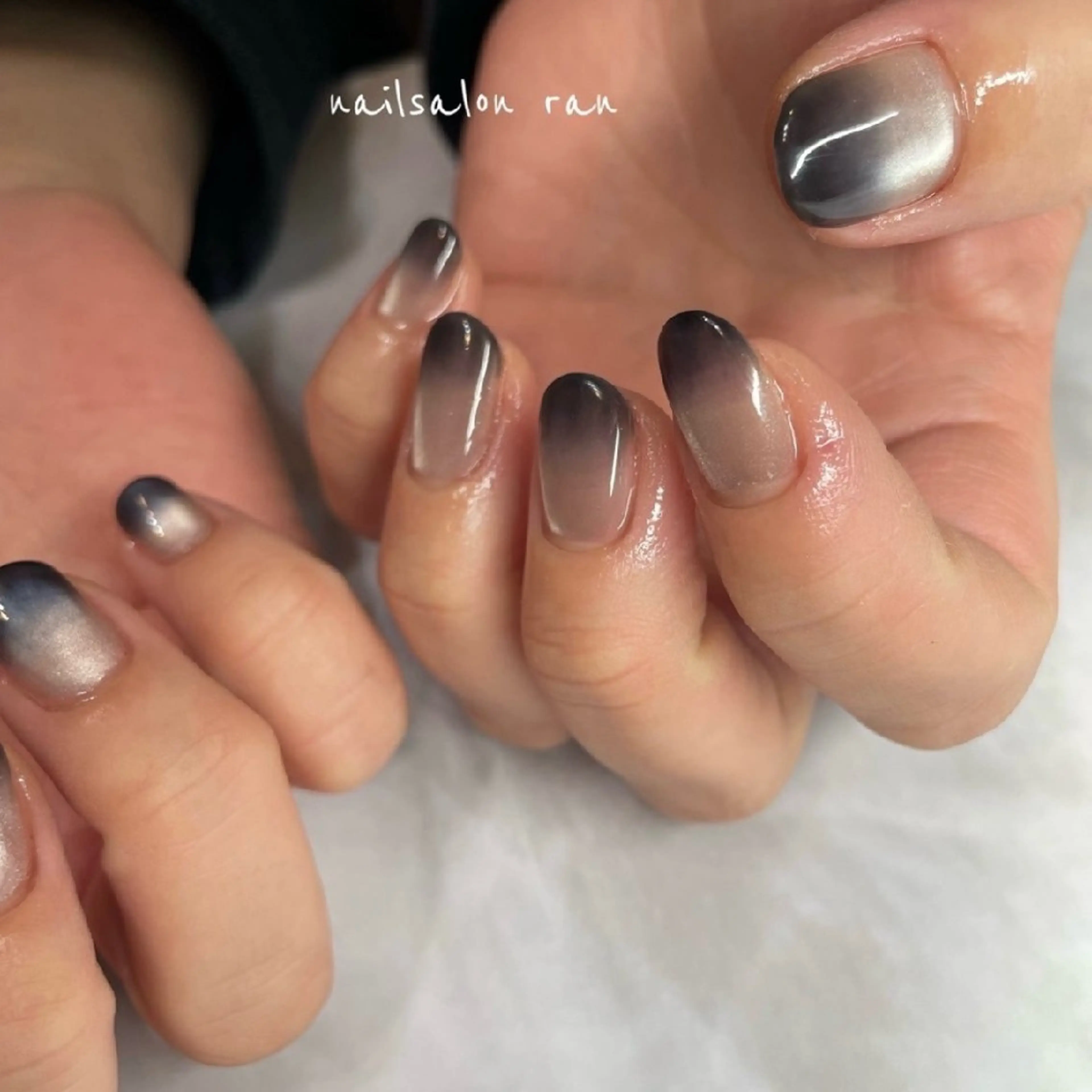 ネイル シンプルネイル ハンドネイル nailsalon ranのネイルデザイン