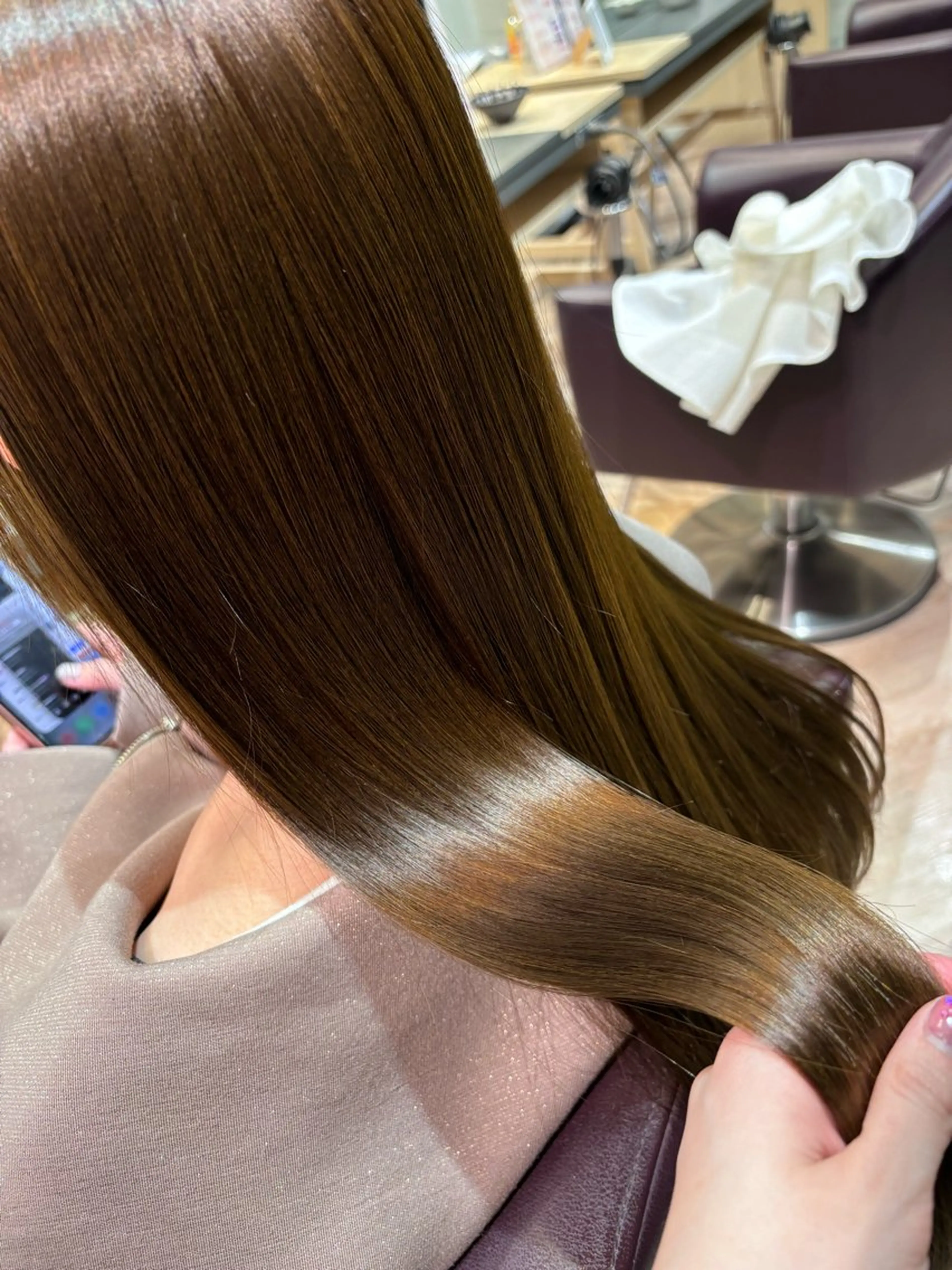 カラー ヘアカラー 艶カラー💞 amiのヘアスタイル