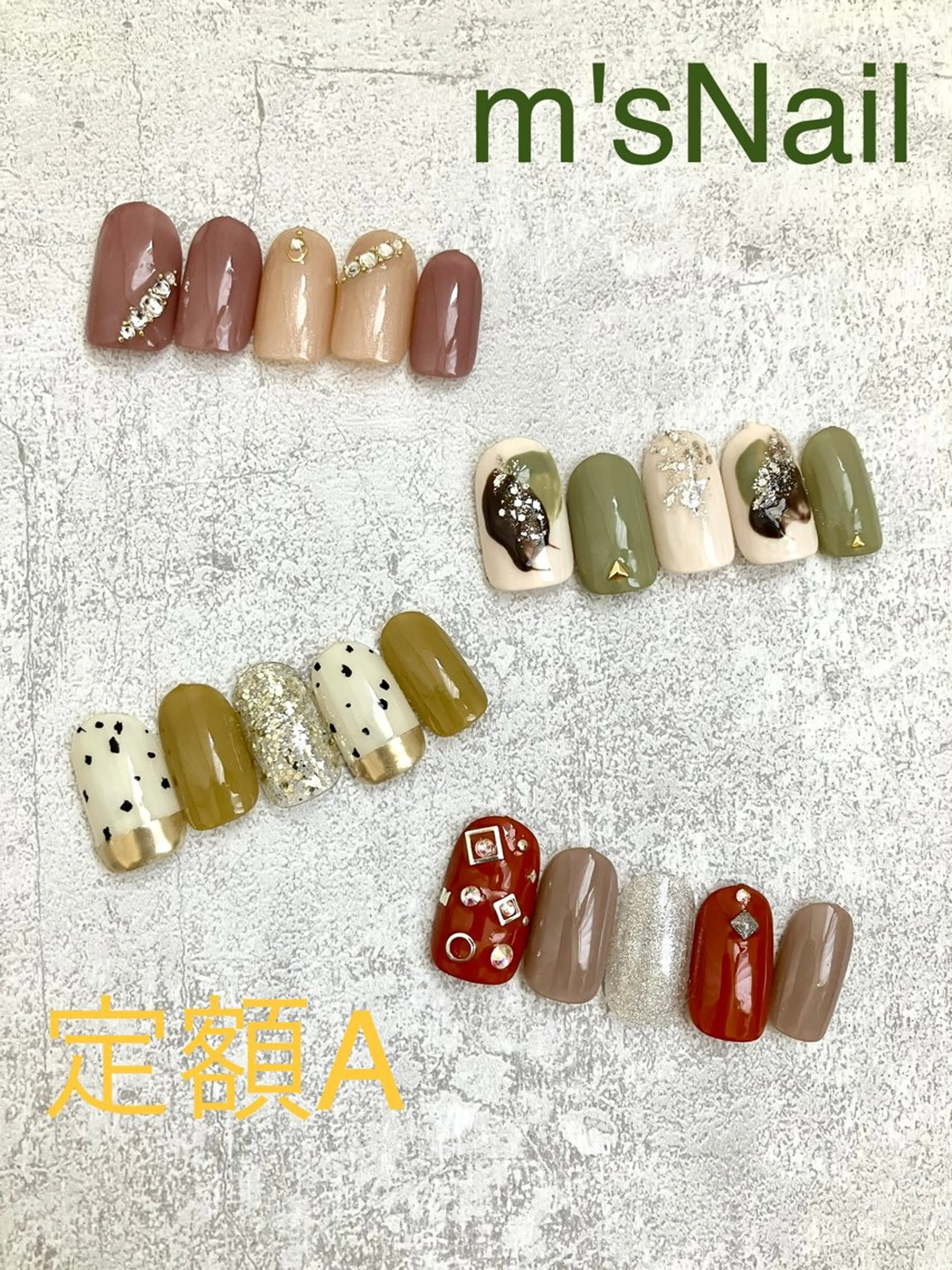 ネイル ハンドネイル m'sNail 福岡西区 ネイルのネイルデザイン
