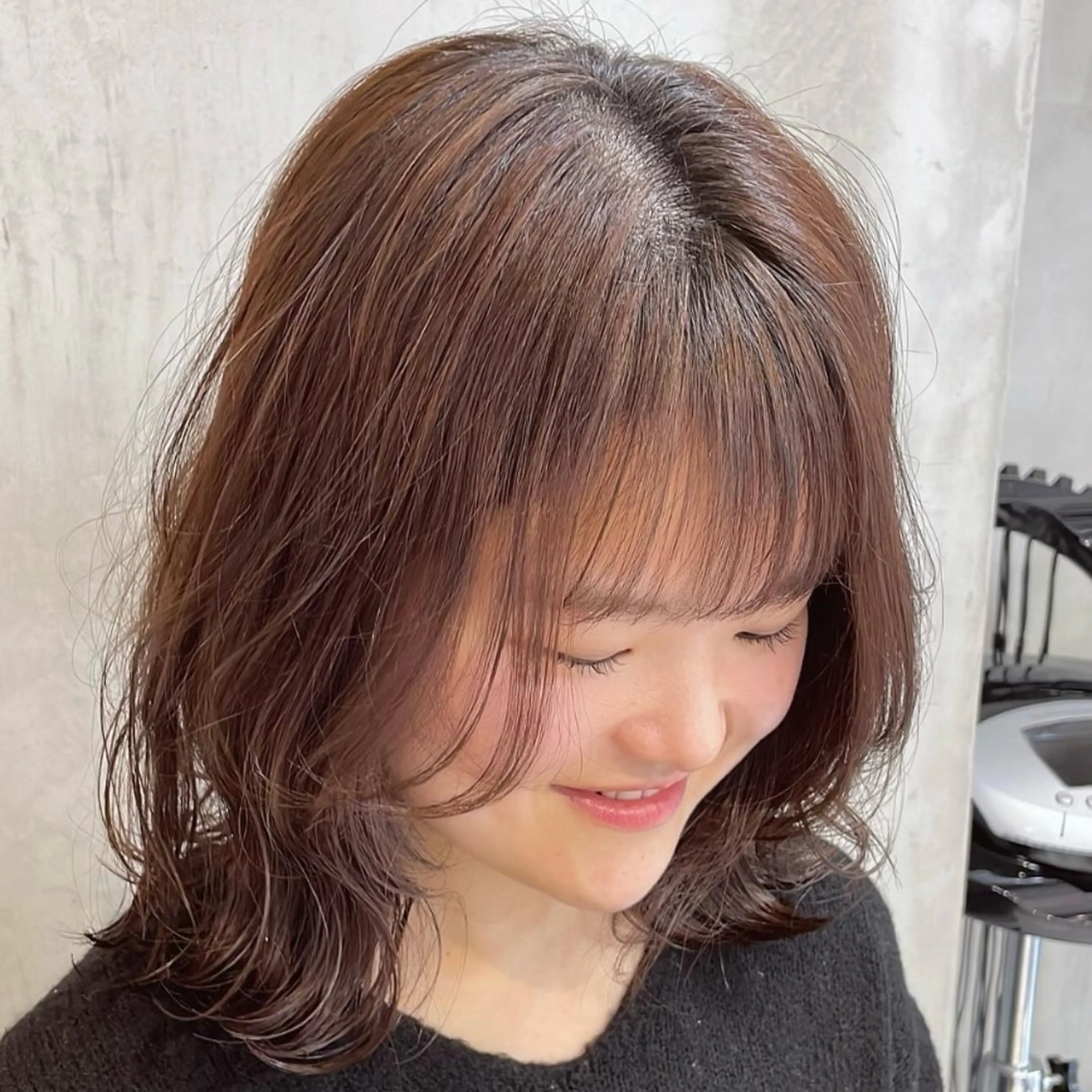 ミディアム ヘアアレンジ fifth Tokyo所属・fifth 石川 凪のヘアスタイル