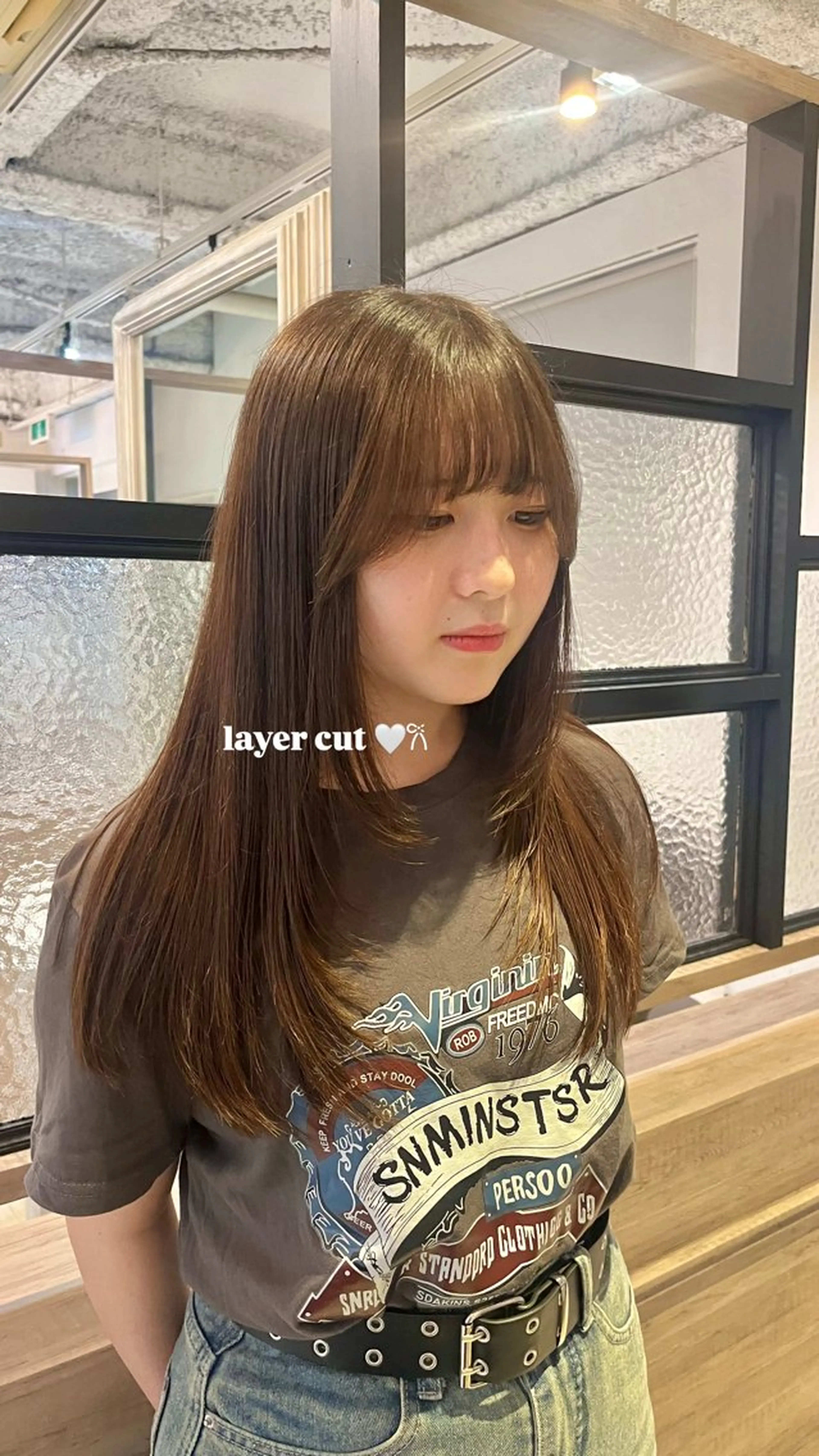 【 💭ྀིヘアケア 】 カット＋トリートメントの写真