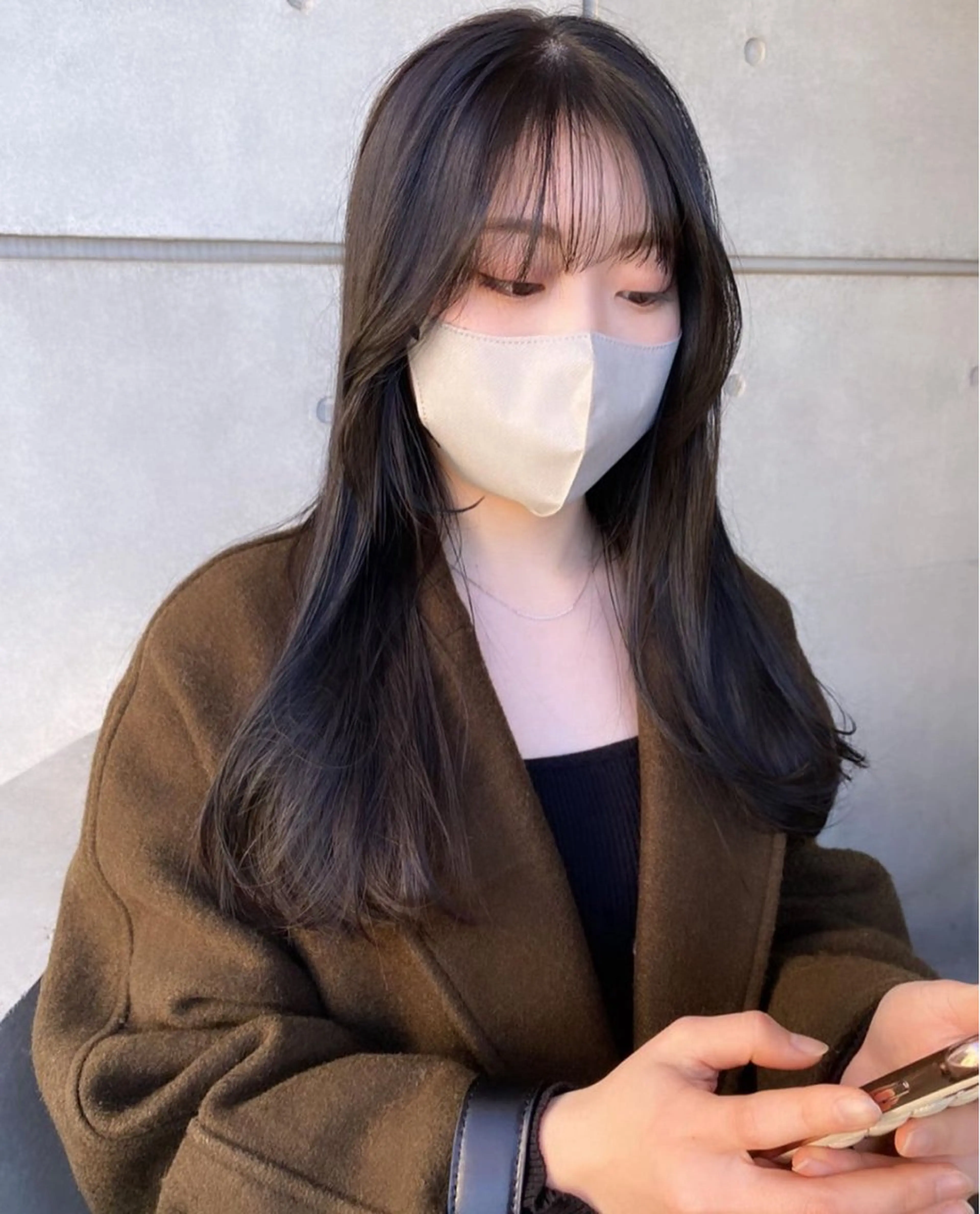 【ミニモ学割U24】学生限定価格❕❕似合わせ透明感カラー+4Stepトリートメント🥣❄️の写真