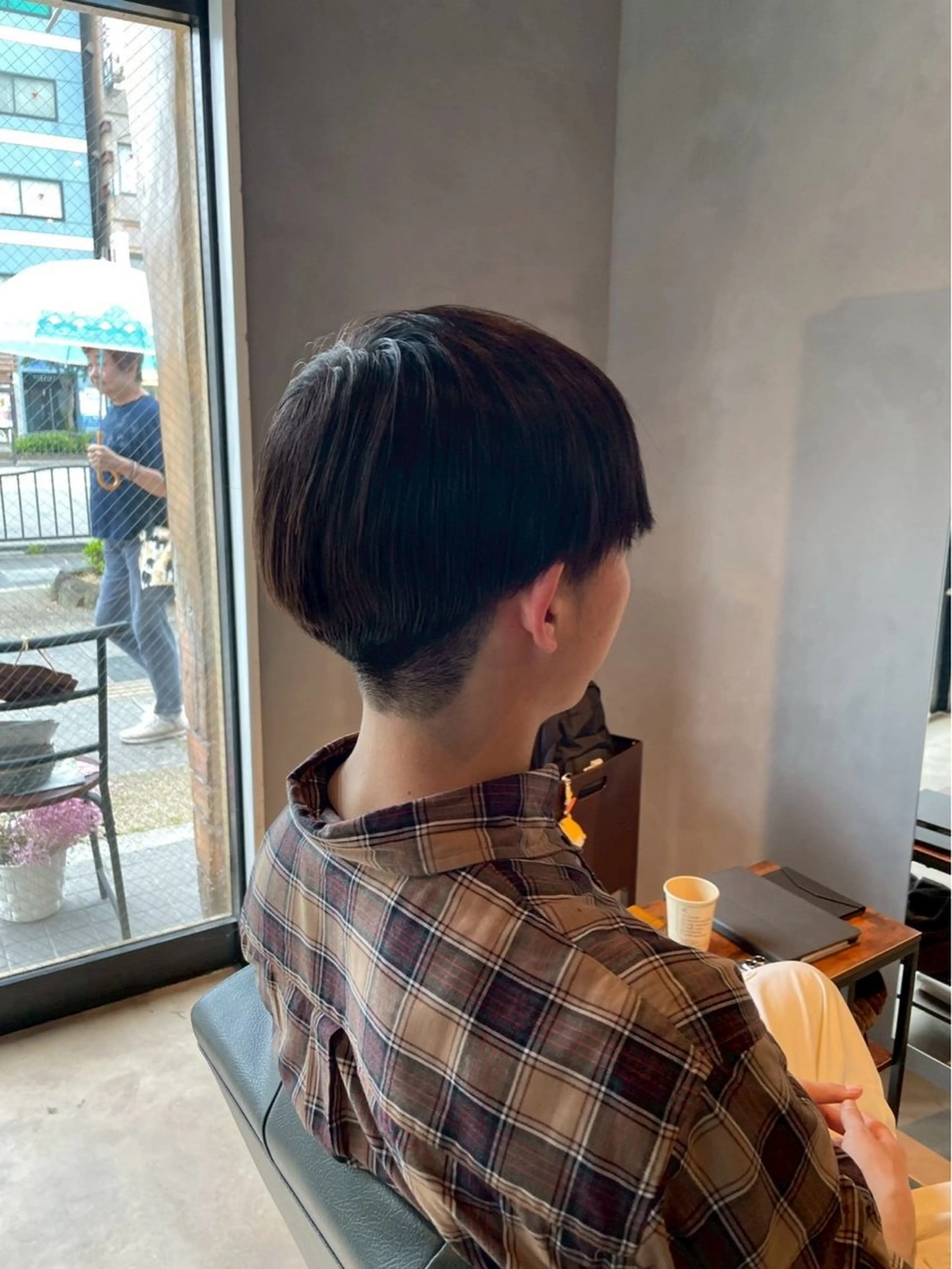 メンズカットの写真