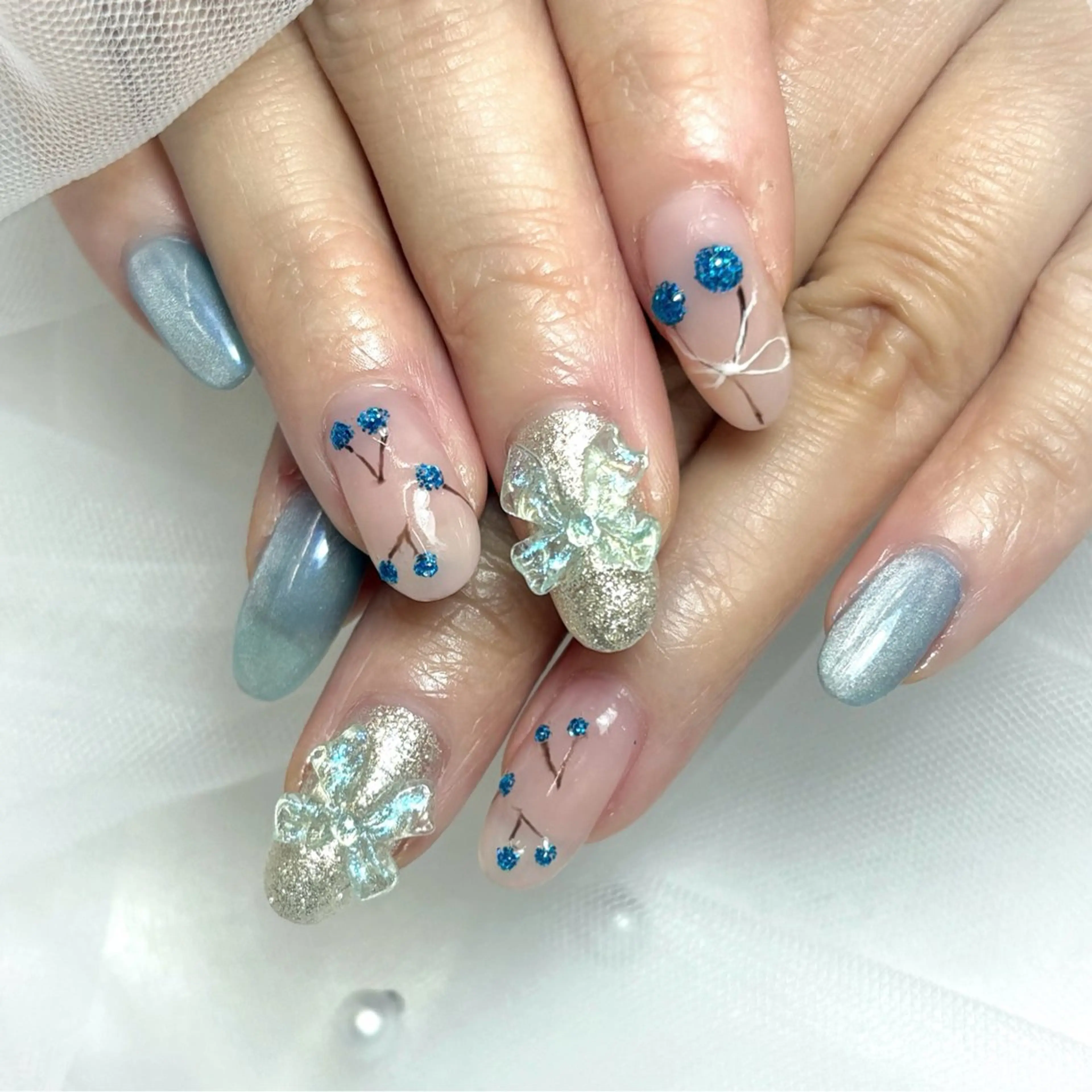 ネイル ハンドネイル bel fiore 🌟Jr.ネイリストのネイルデザイン