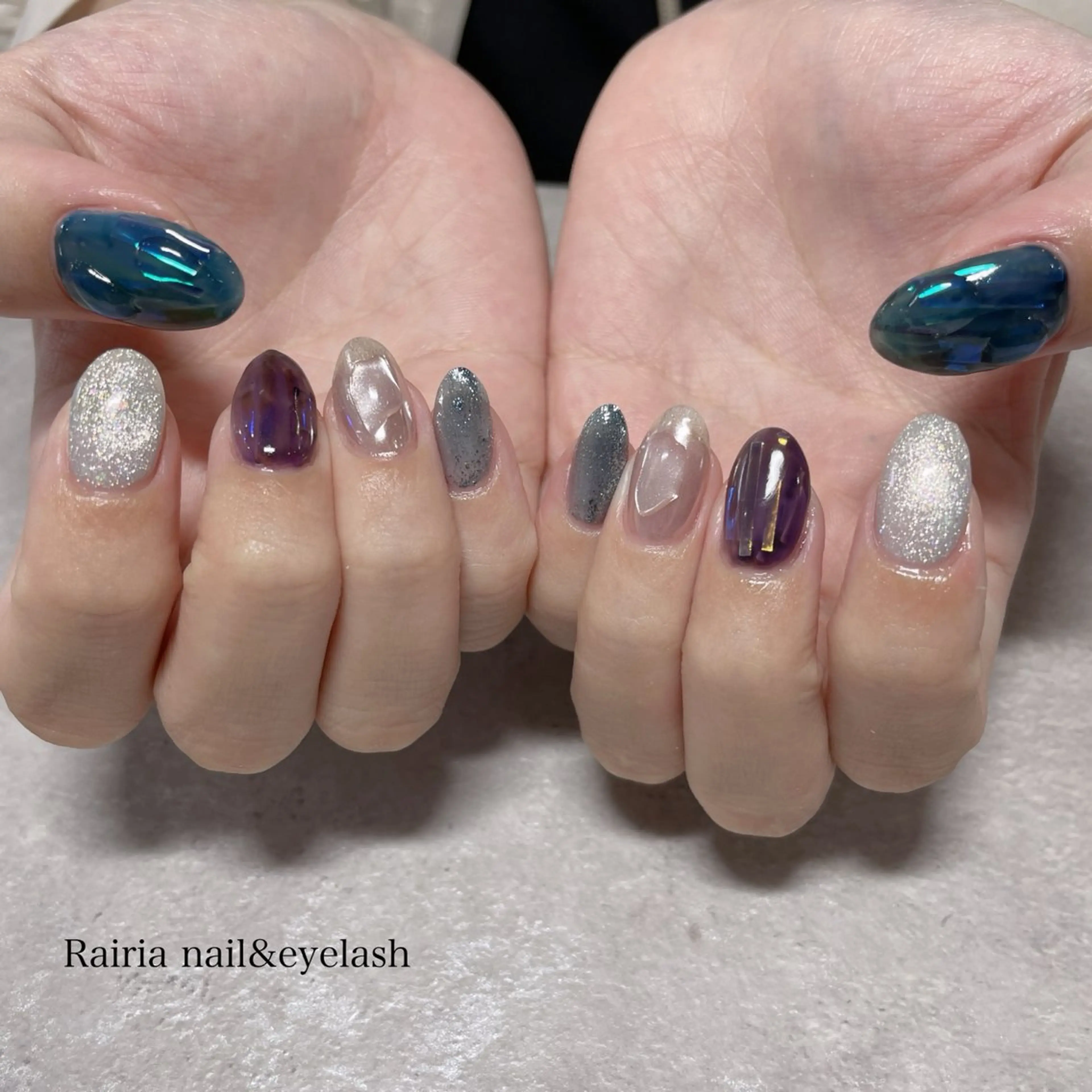 ネイル 持ち込み ハンドネイル Rairia nail&eyelash小岩店所属・Rairianail 小岩店のネイルデザイン