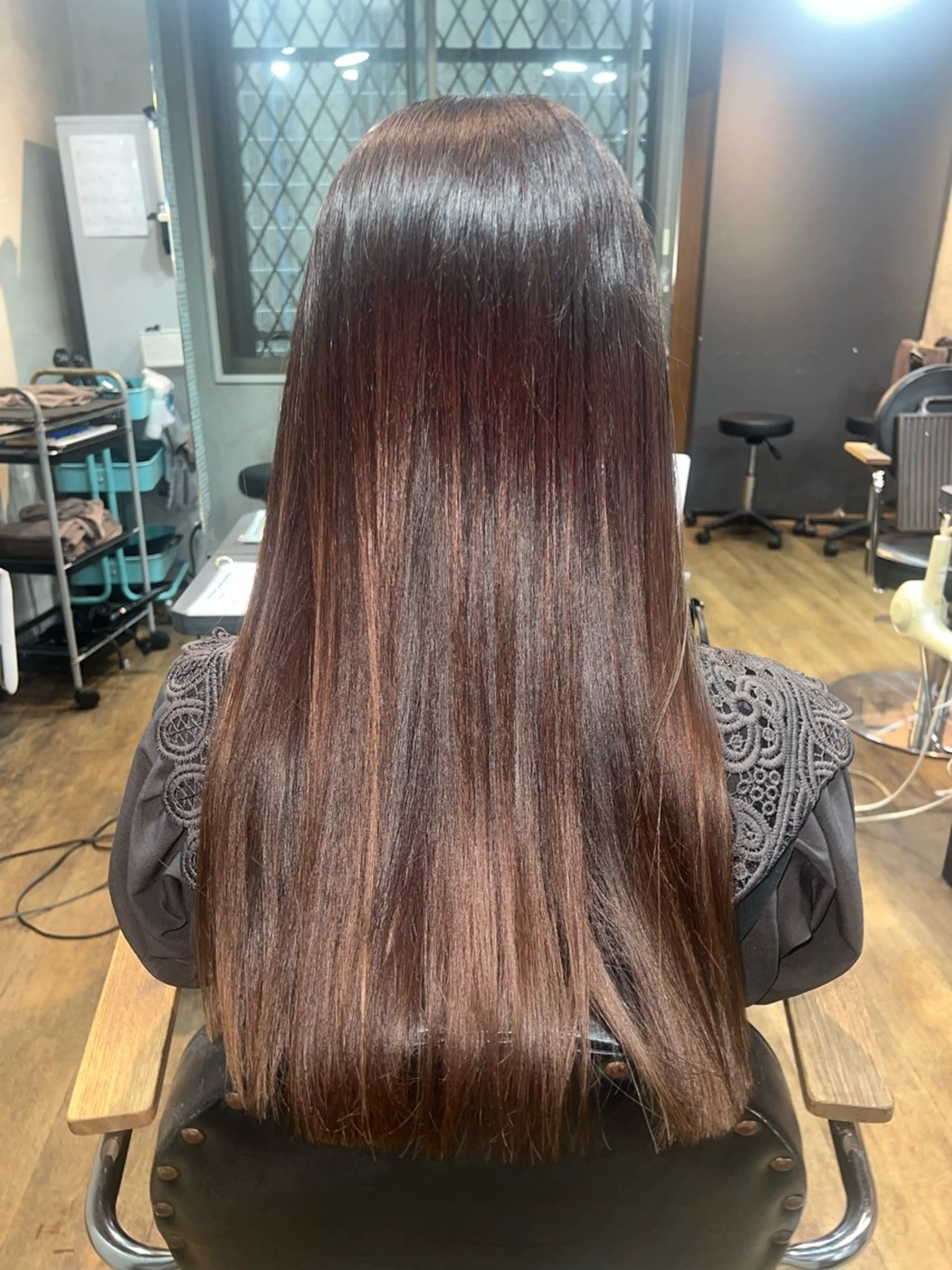 ロング カット ヘアカラー Lafith hair coco 博多店所属・脇山 真生のヘアスタイル