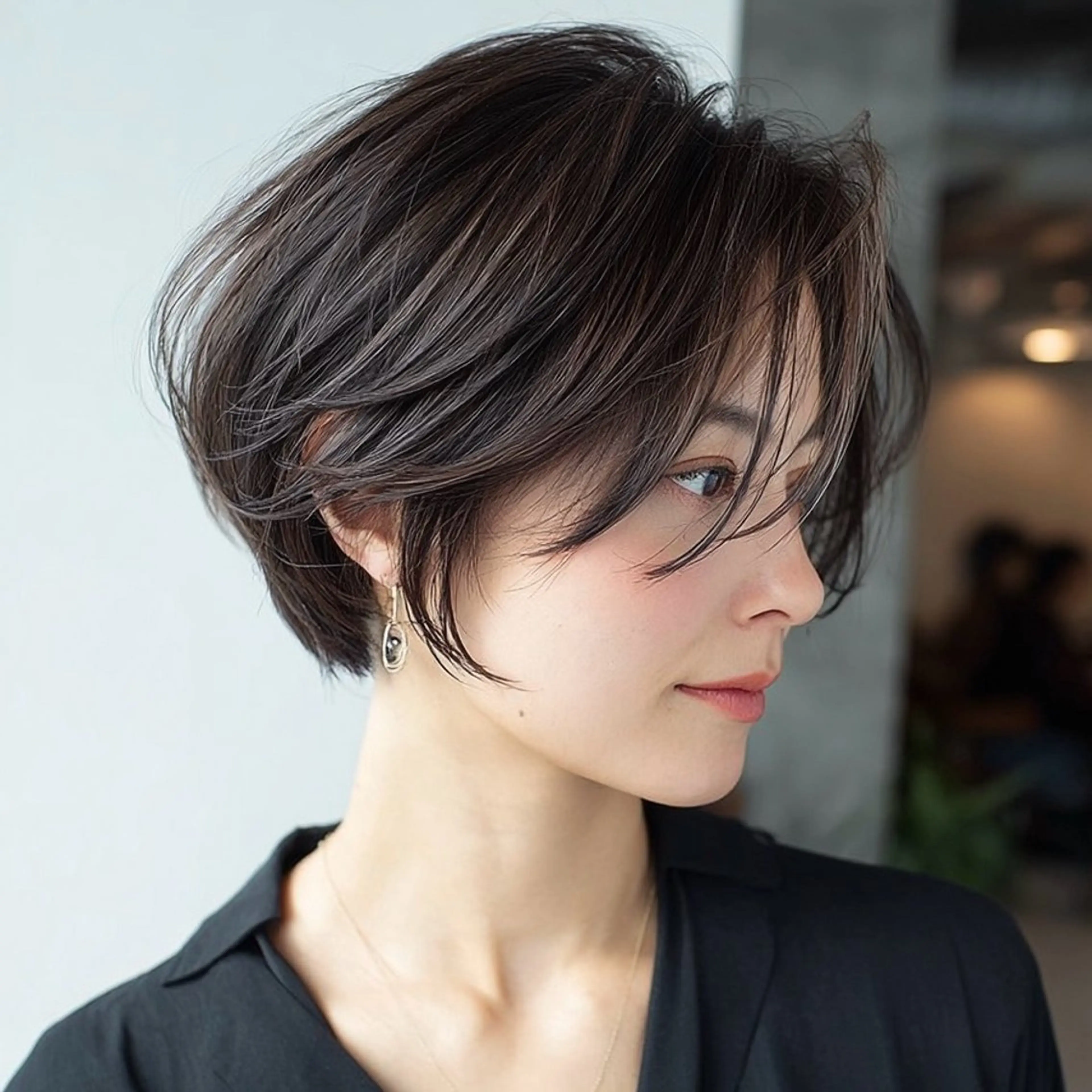 ショート カット ヘアカラー トリートメント ショート/脱白髪染め /鎌倉/コウスケのヘアスタイル