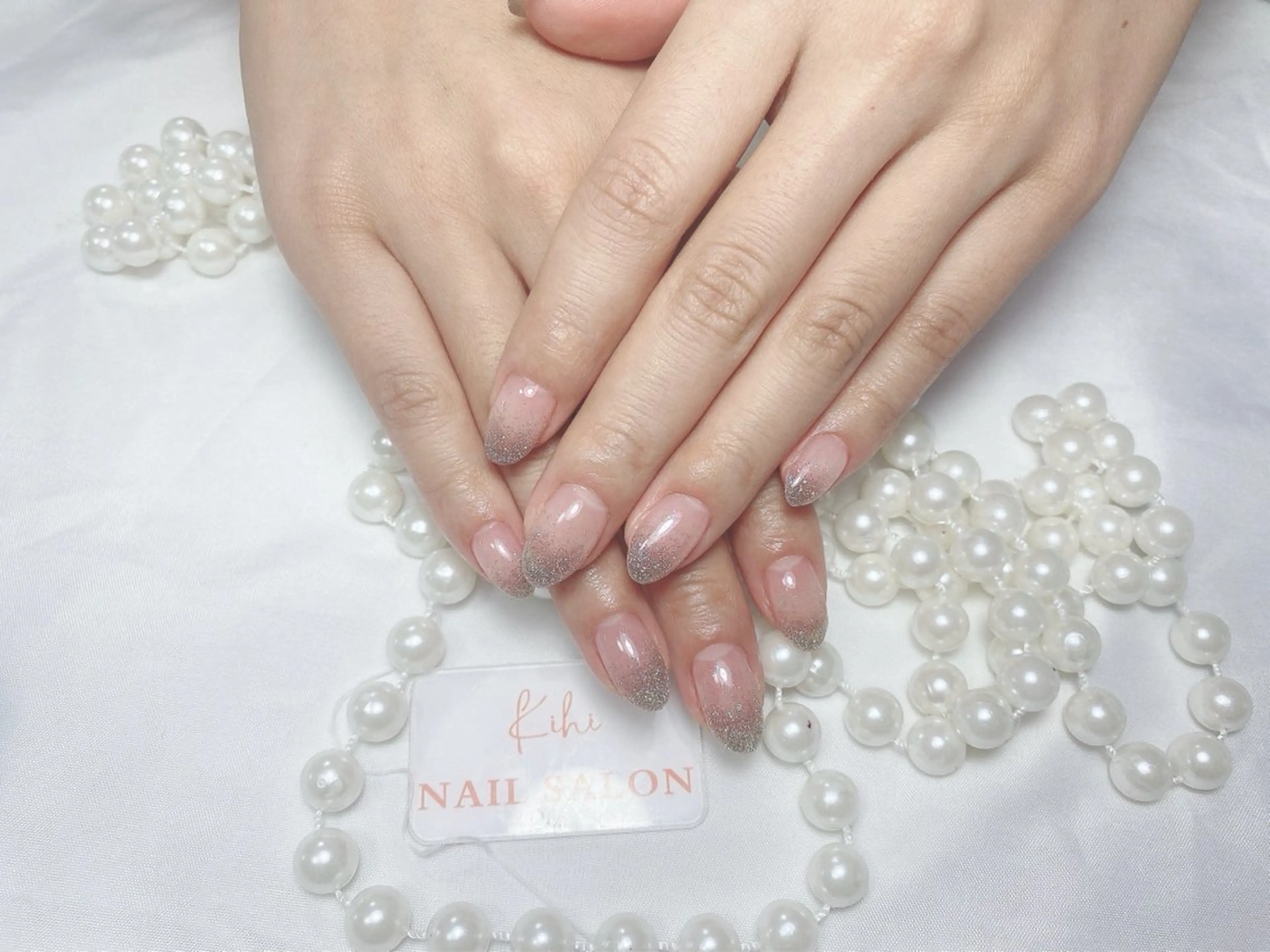 ネイル アートネイル フレンチネイル ジェルネイル グラデーション 韓国ネイル ハンドネイル 💕鈴木ユリ パラジェル/オフ無料のネイルデザイン