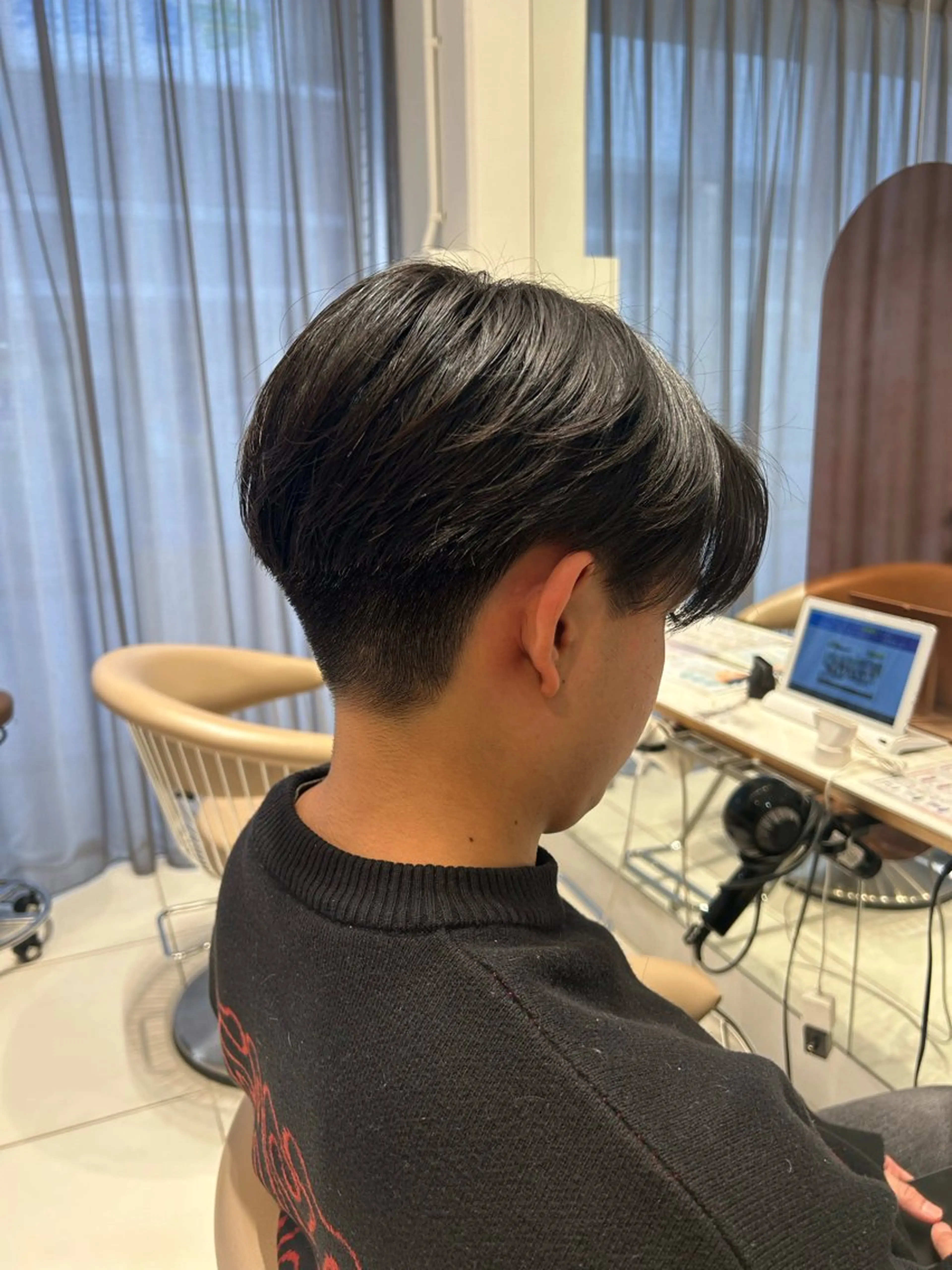 メンズ カット MIKA/ボブ/ レイヤー/メンズのヘアスタイル