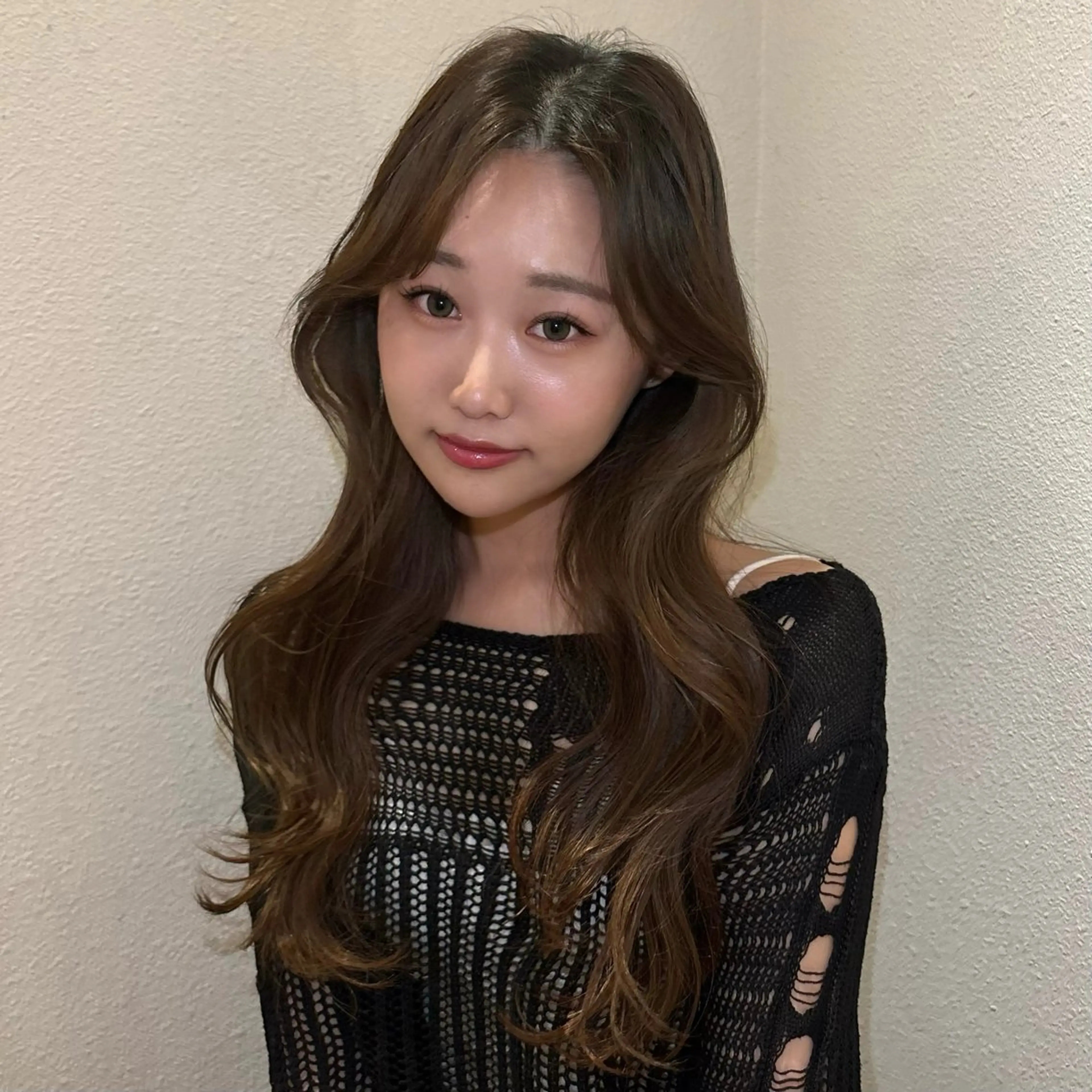 ロング カラー 顔まわり/オフィス カラー/青栁優🔆のヘアスタイル