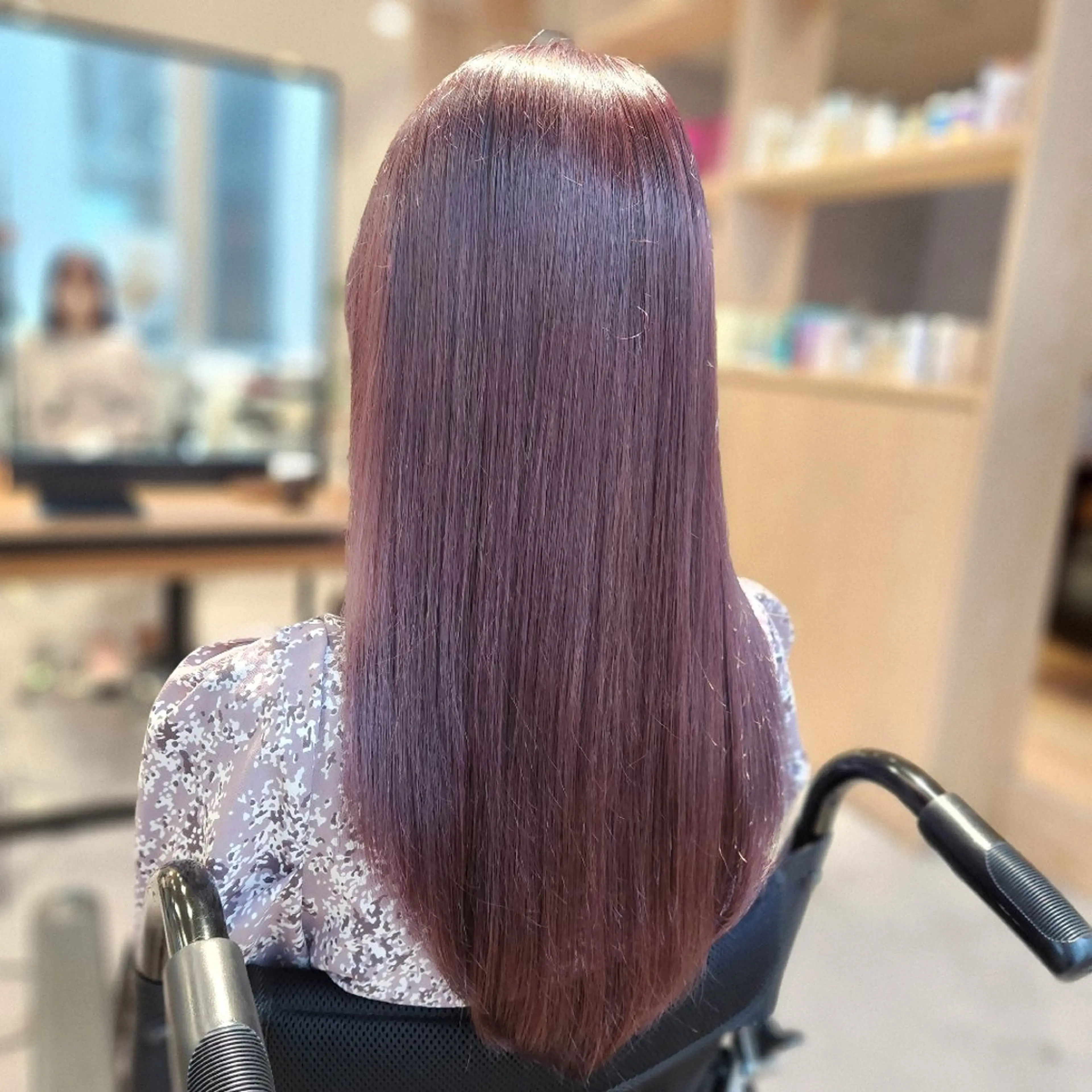 ロング カラー ブリーチ ブリーチなしカラー O.hair designers所属・シールエクステ🎀 ホシノ🕒ユウカのヘアスタイル