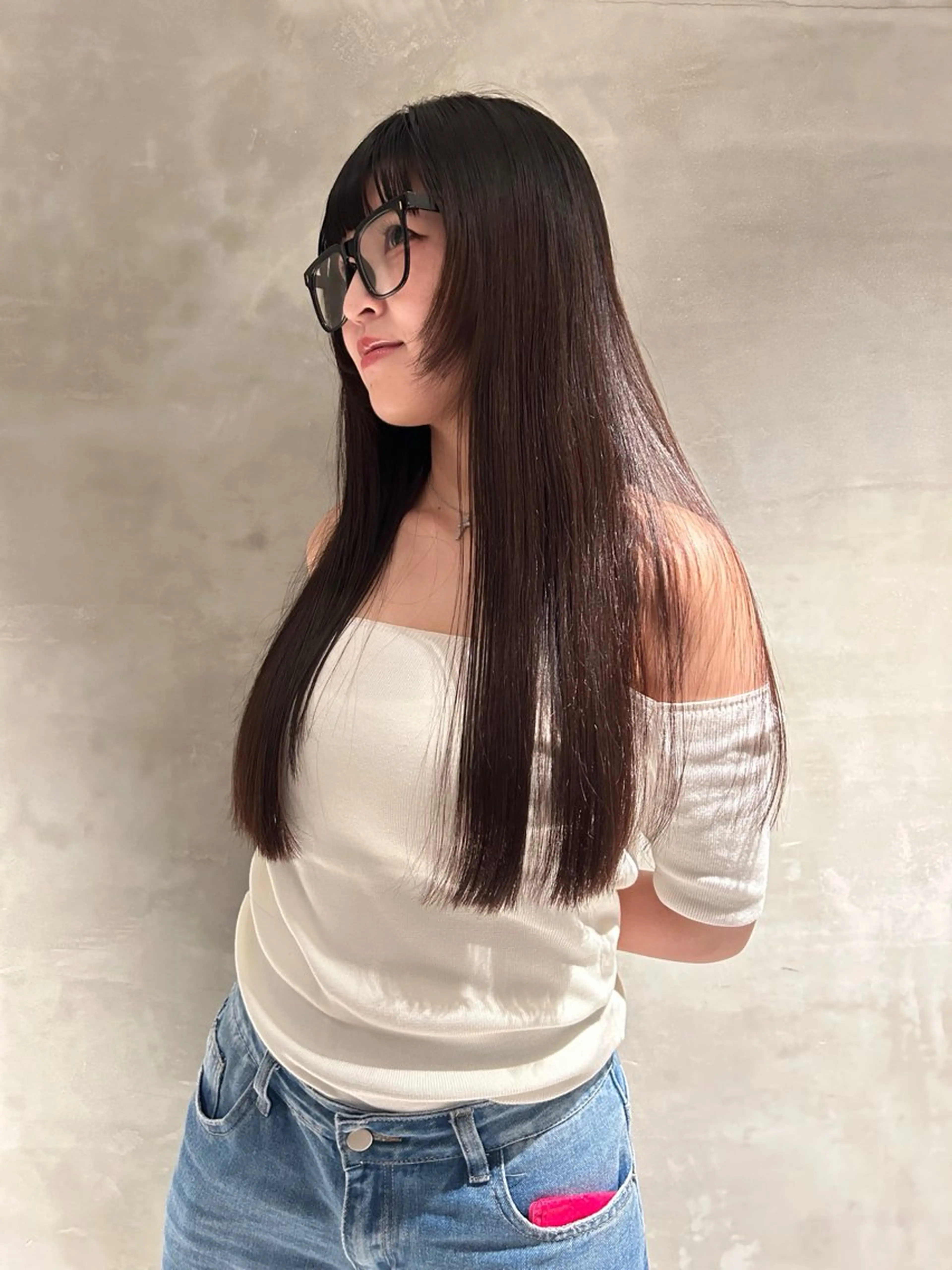 ロング カラー L&Co所属・タナカ カナ🫧のヘアスタイル