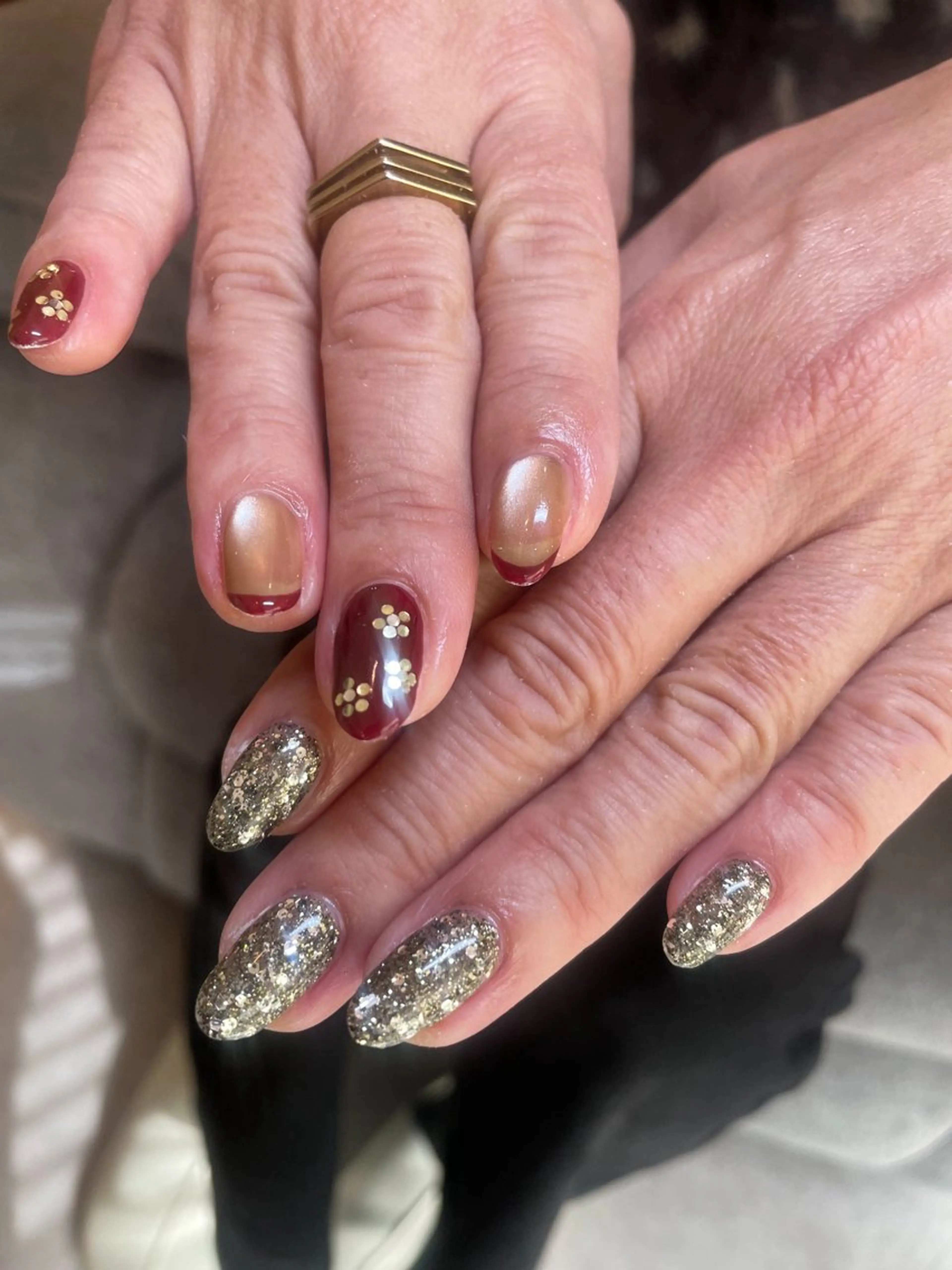 ネイル 冬ネイル クリスマス anny ／あにのネイルデザイン