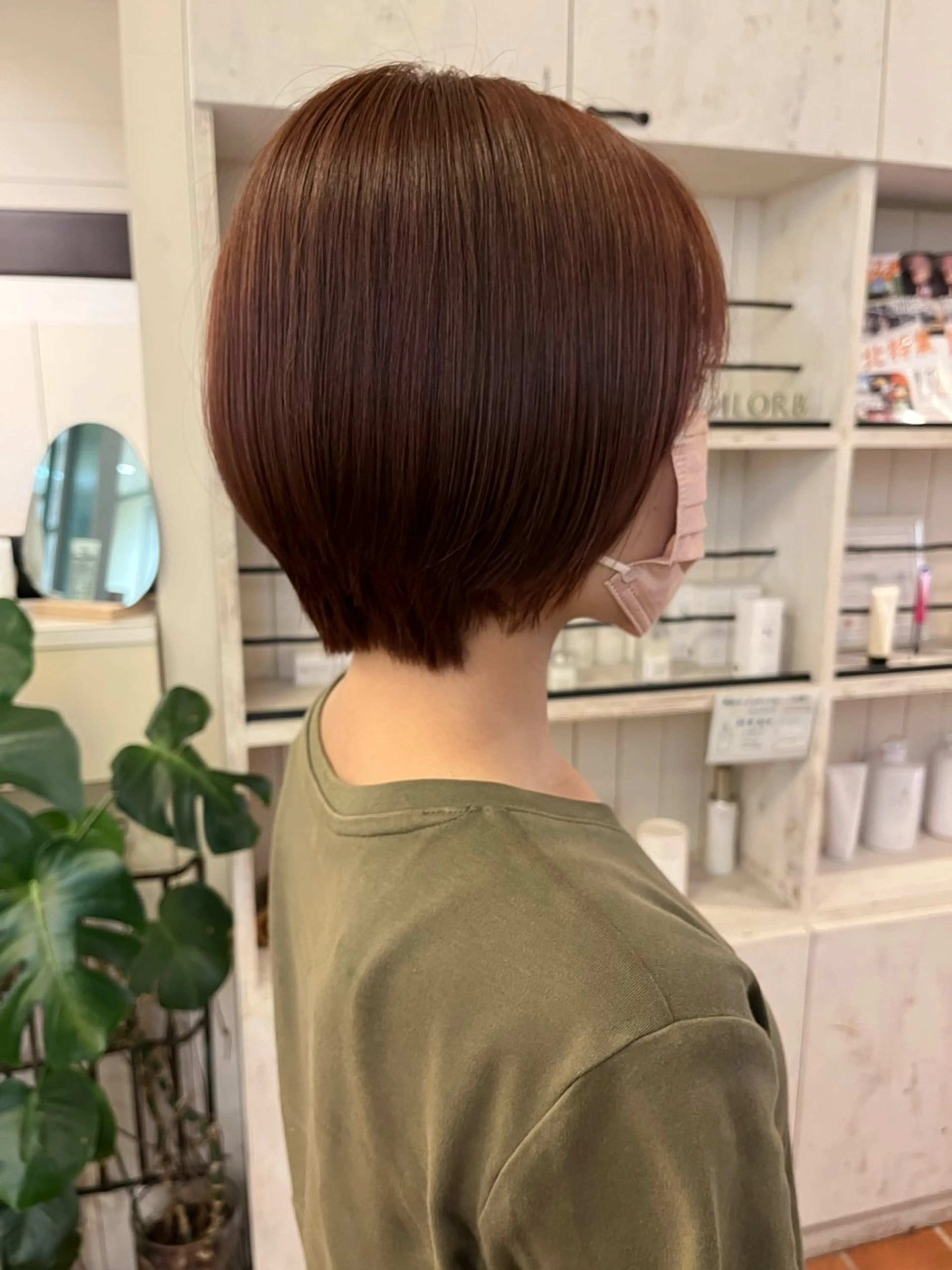 カラー ブリーチ ブラウンカラー ブリーチなしカラー レッドカラー Lita./ 大賀ひかり🧁🫧のヘアスタイル